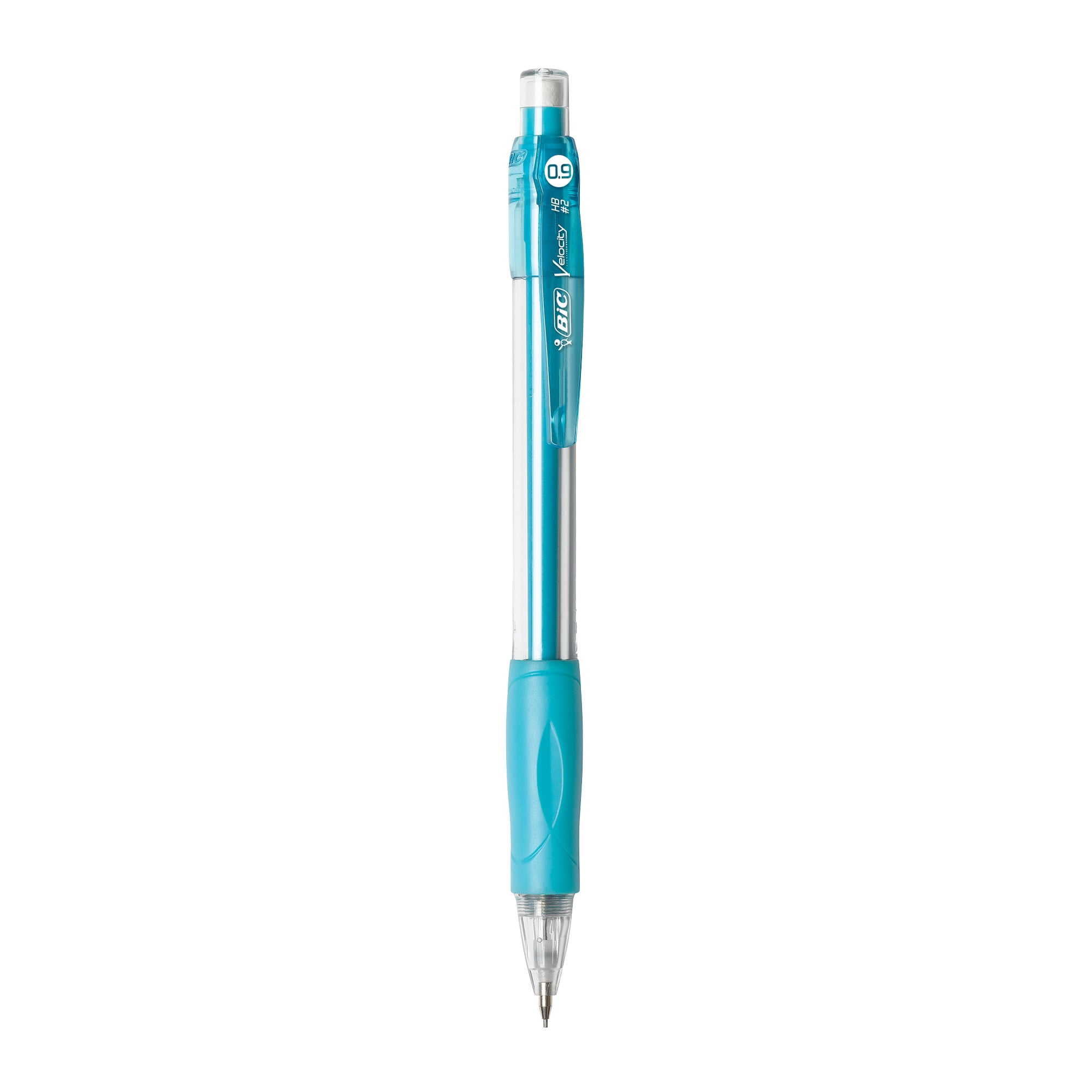 BIC Velocity Original Mechanical Pencil, Smooth Writing, Comfortable Grip (Blue, 12-Count) fyilt