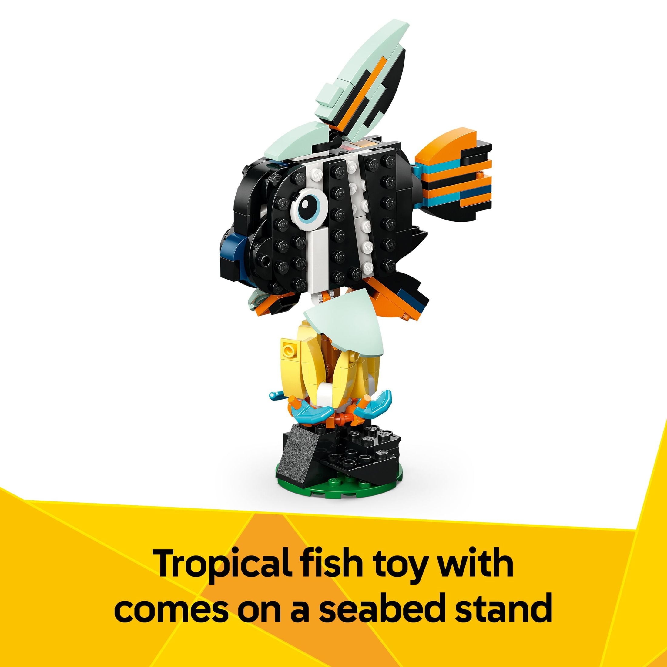 LEGO Creator 3 in 1 Wild Animals Tropical Toucan Building Set (Multicolor, 225 Pieces) rkzdh