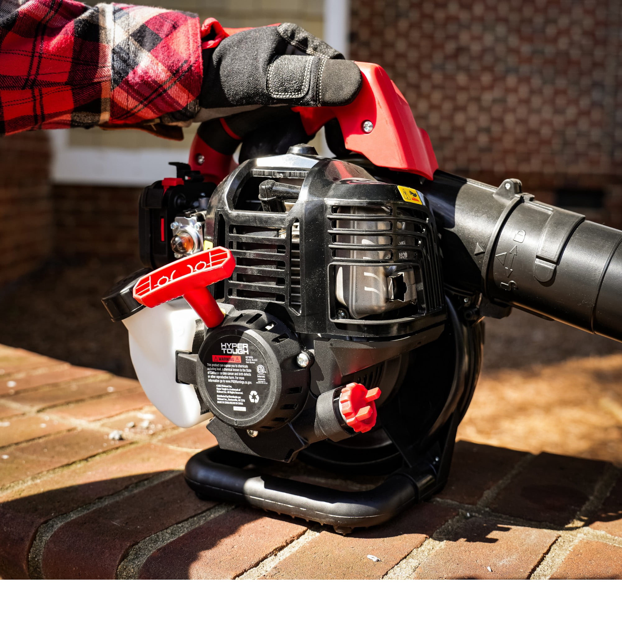 Hyper Tough 26.5cc 4-Cycle Gas Leaf Blower (115 MPH, 384 CFM) j0r85