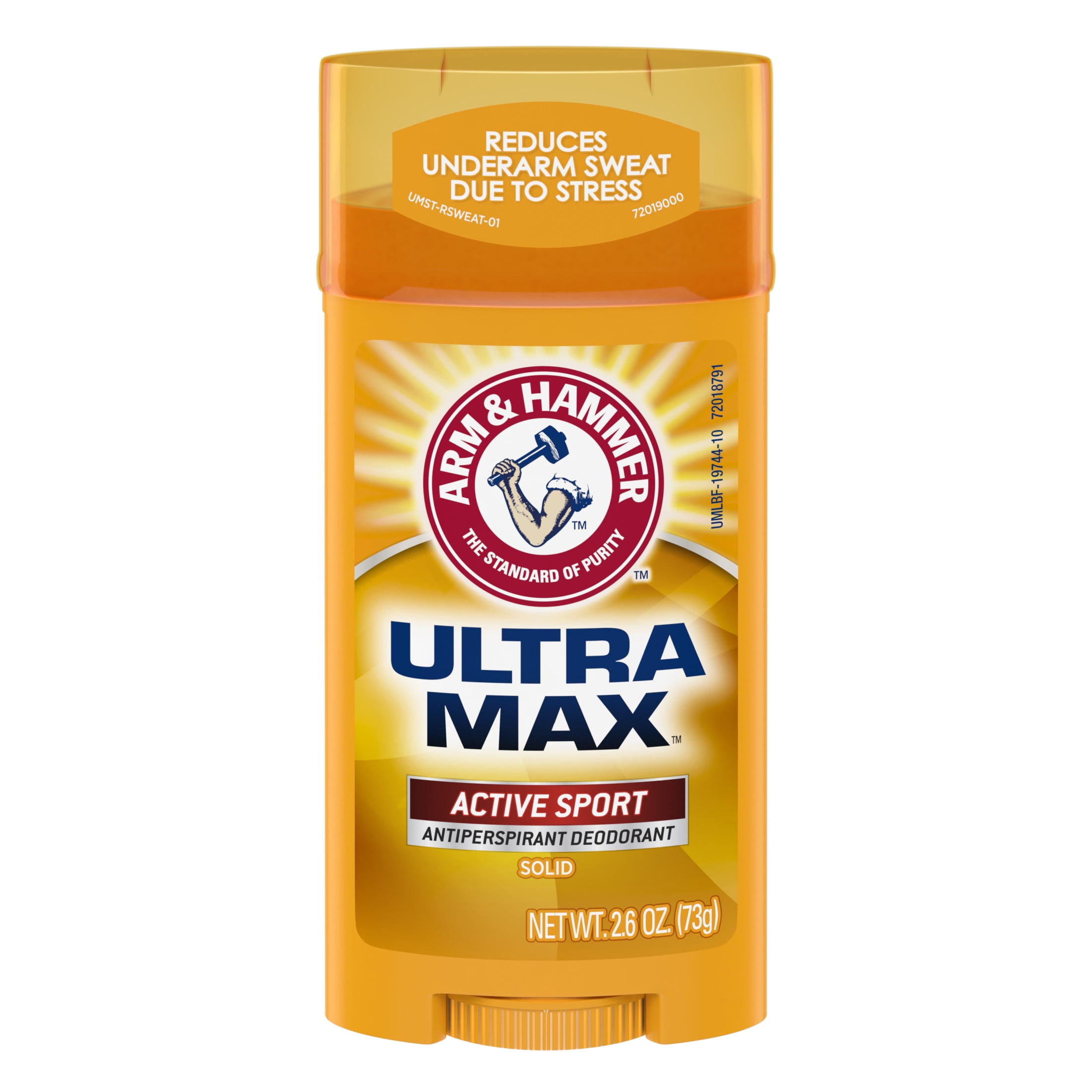 ARM & HAMMER ULTRA MAX Antiperspirant Deodorant, Active Sport, Long-Lasting Odor Protection (2.6 oz) oxju0