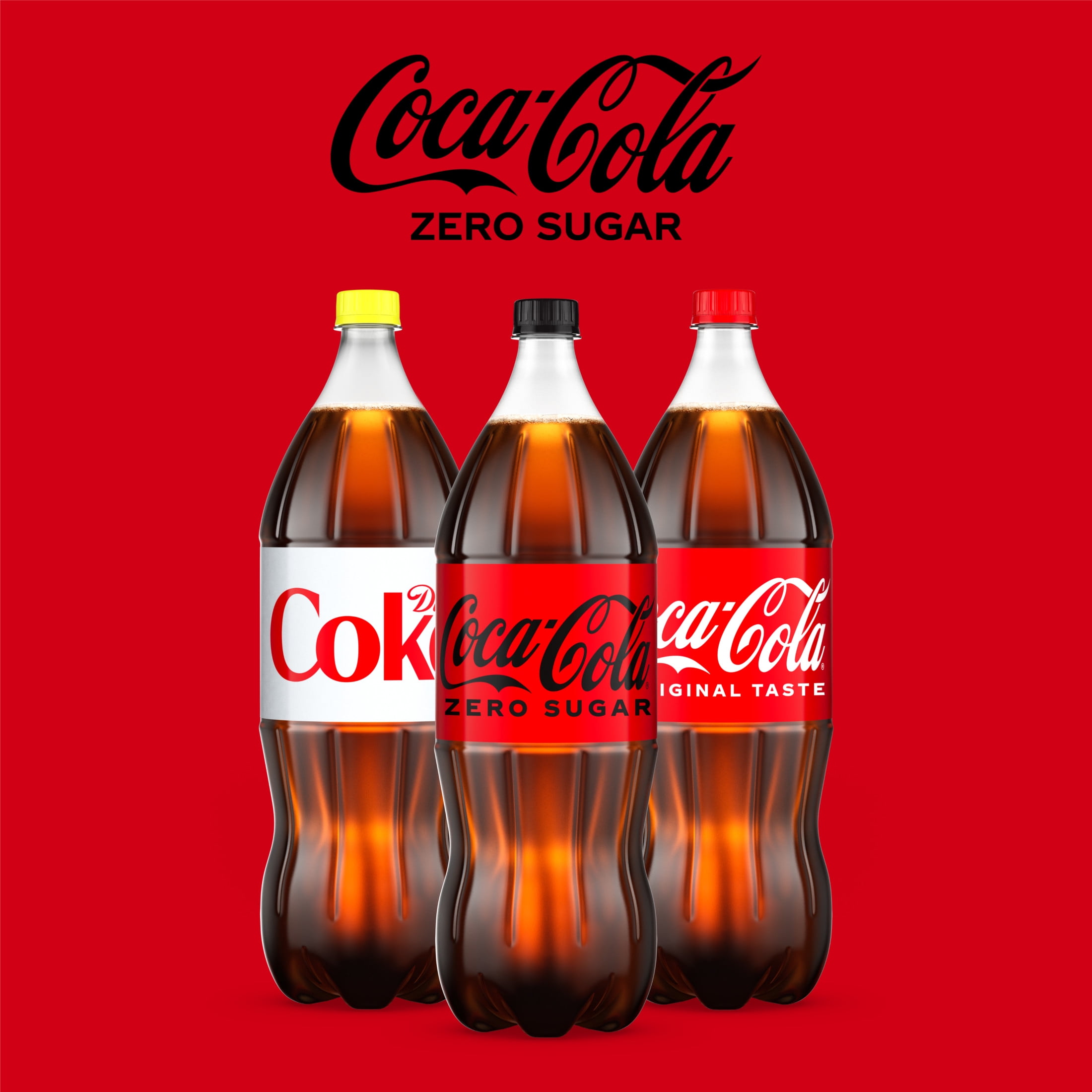 Coca-Cola Zero Sugar Cola Soda (67.6 fl oz) gm7m6