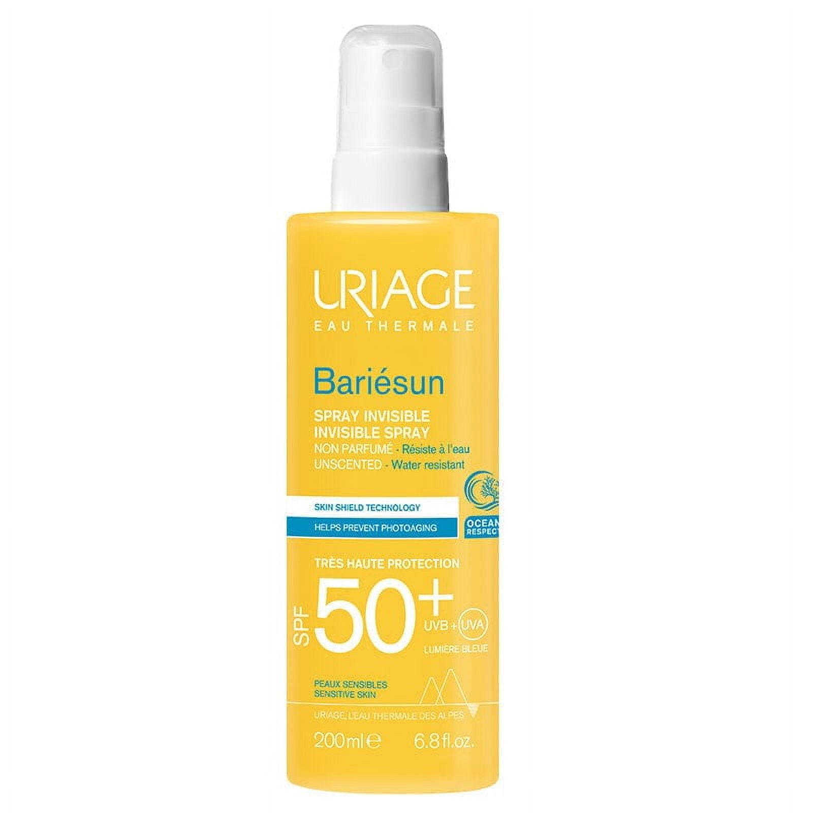 Uriage Bariesun Invisible Sunscreen Spray SPF 50+ (Clear, 6.76 fl oz) nog85