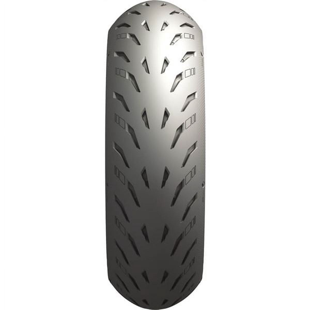 Michelin Power 5 Rear Motorcycle Tire (Black, 180/55ZR-17) mv8v3