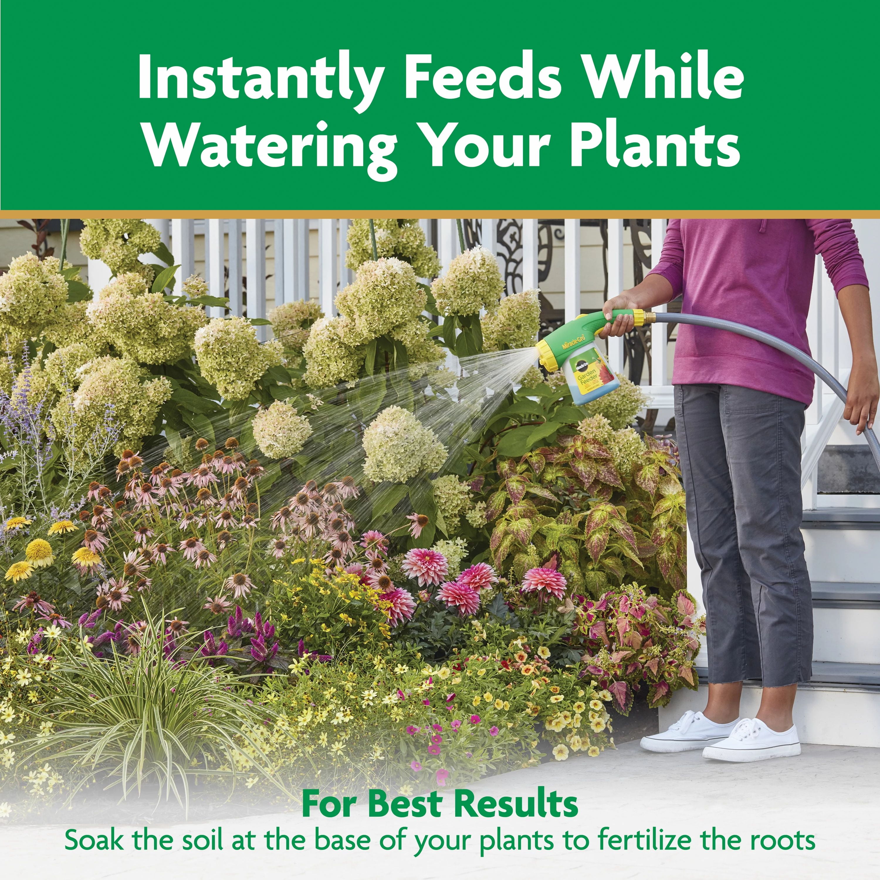 Miracle-Gro Water Soluble All Purpose Plant Food, Nutrient-Rich Fertilizer for Indoor and Outdoor Plants (5 lb) o2tap