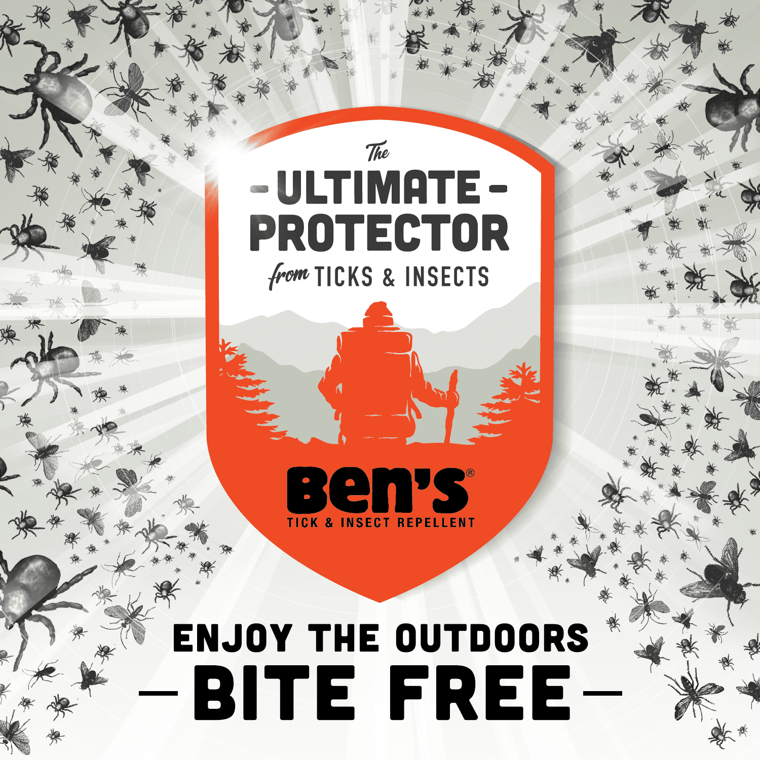 Ben's Tick & Insect Repellent Hunting Spray (6 oz) wjrtq