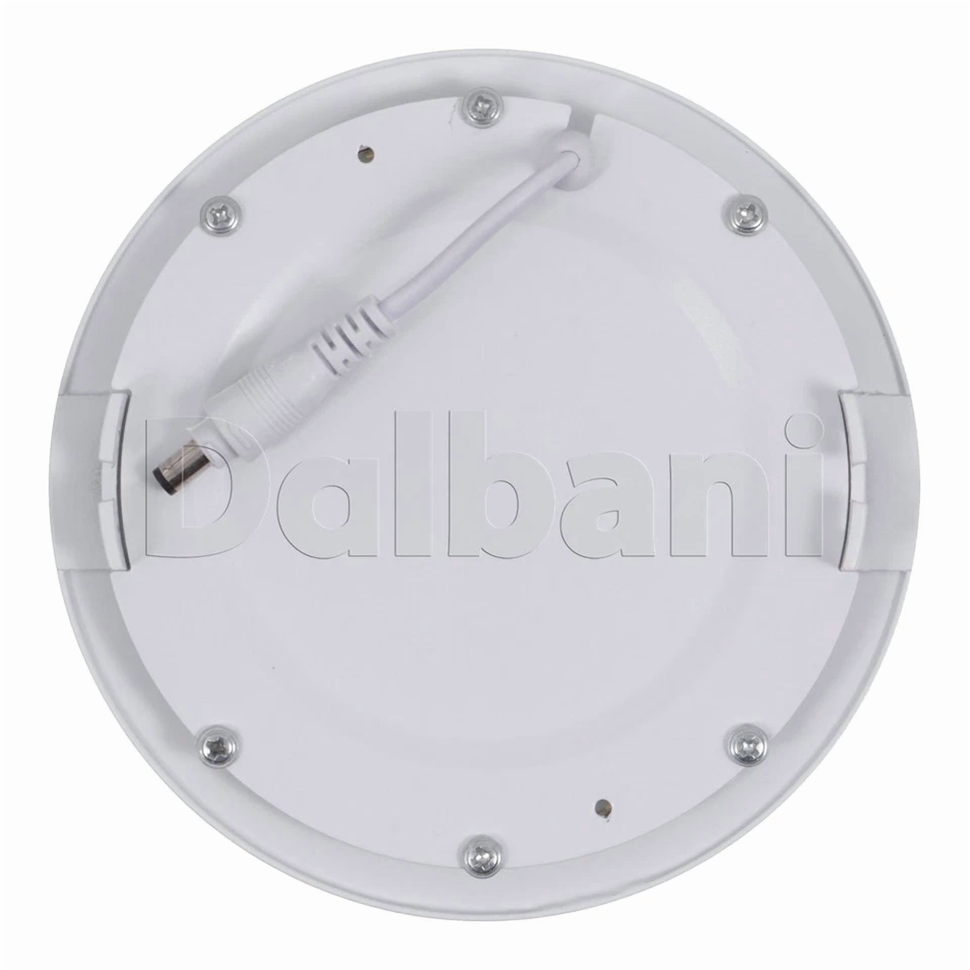 Knack 9W LED Recessed Round Ceiling Panel Light (Warm White, 3000K) 0osyg