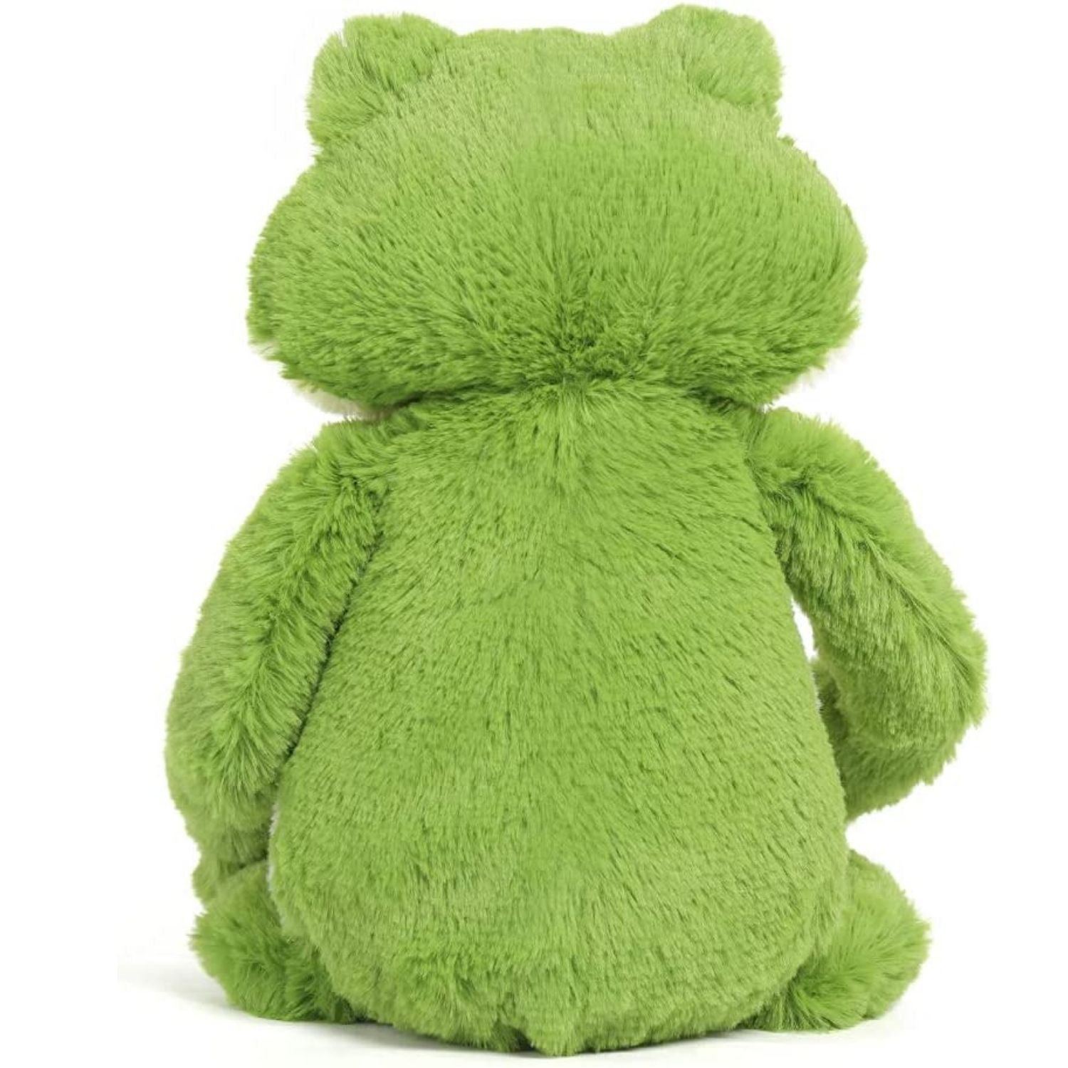 MaoGoLan Plush Frog Stuffed Animal Soft Toy with White Belly (Green, 17 in) ux28u