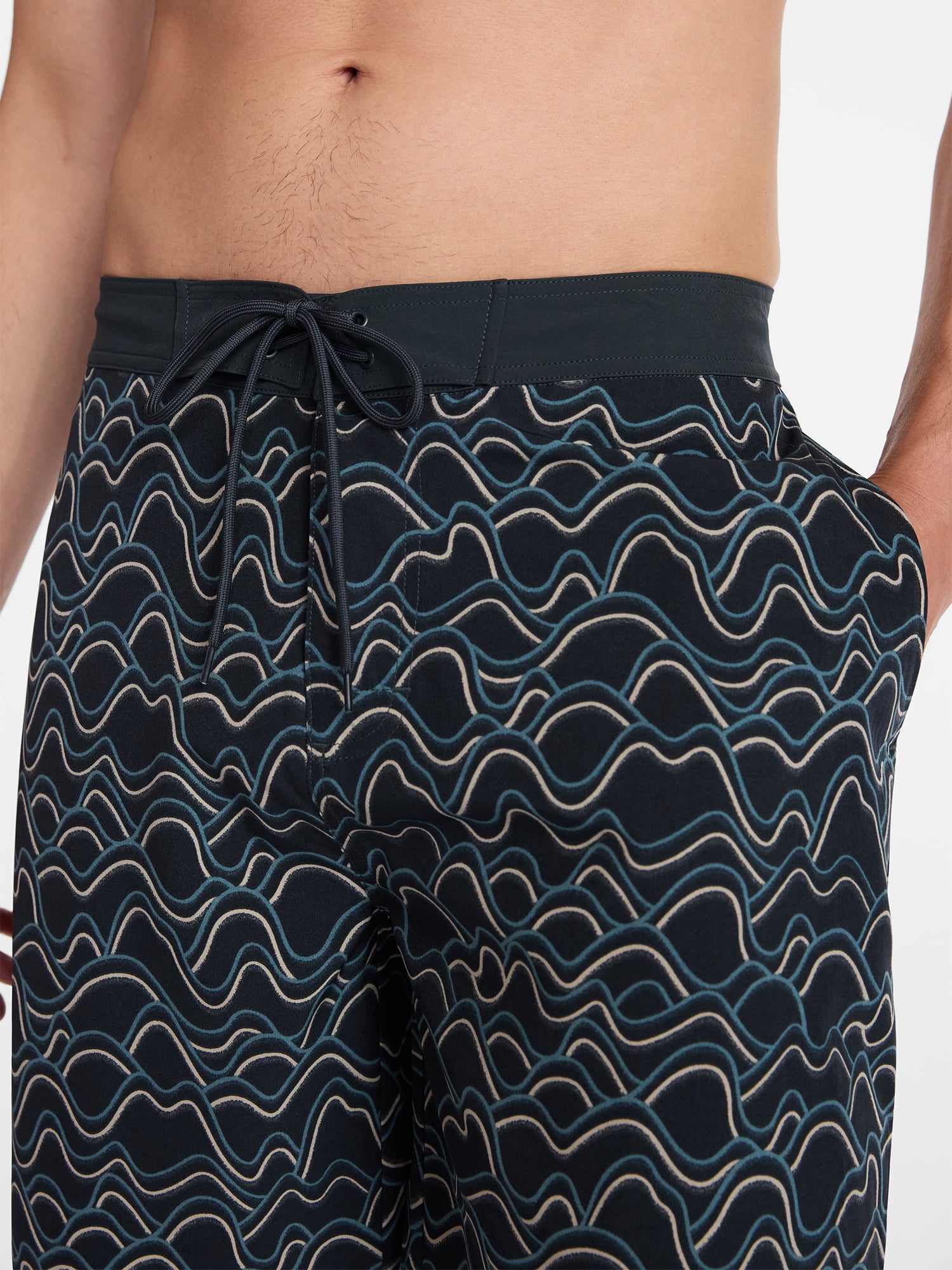 Ozark Trail Men's Swim Trunks with Compression Liner and UPF 50+ Protection (9 in Inseam, S-3XL) e7lny