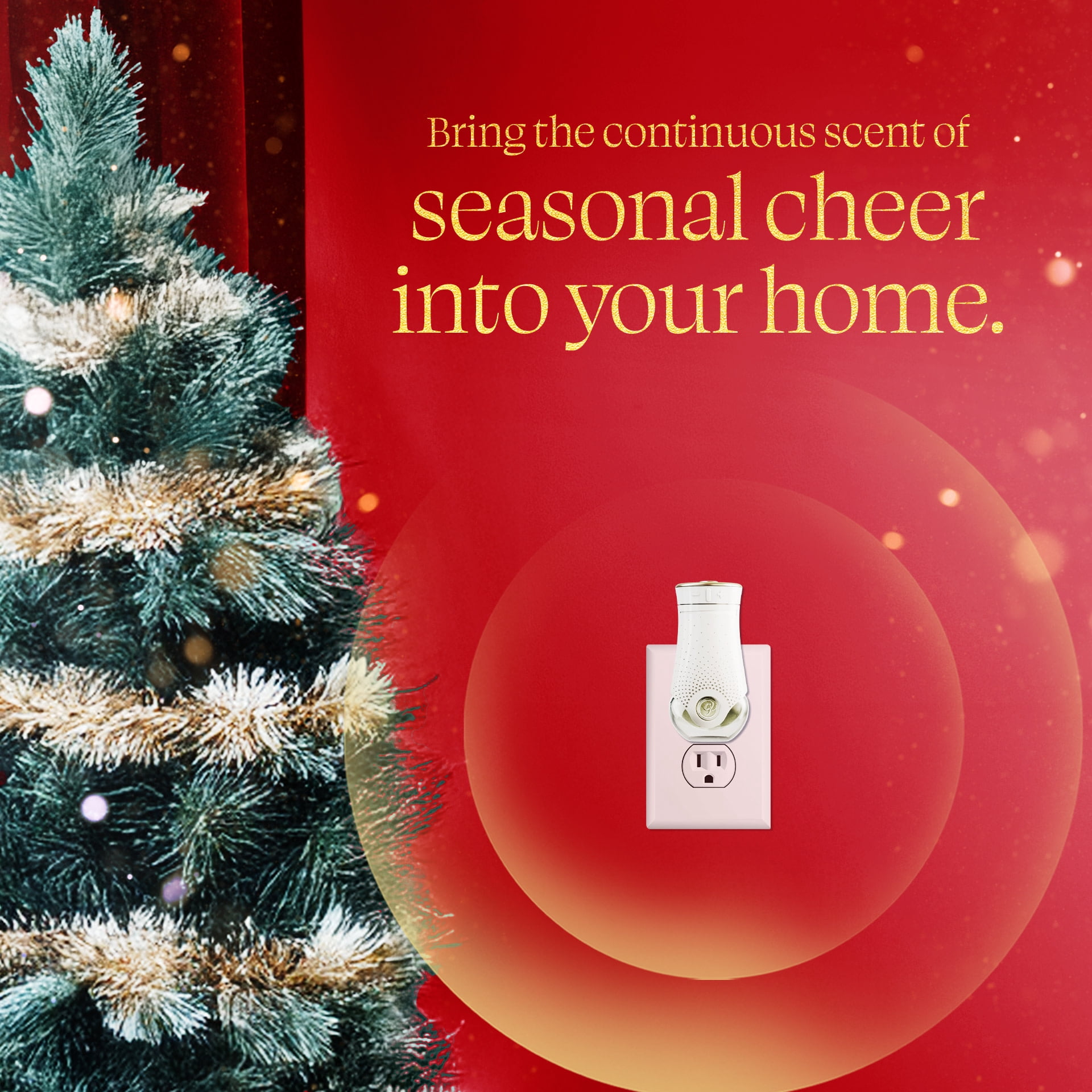 Glade PlugIns Scented Oil Refills, Warm Apple & Spices, Long-Lasting Home Fragrance (2 Count, 1.34 oz) qm8lo