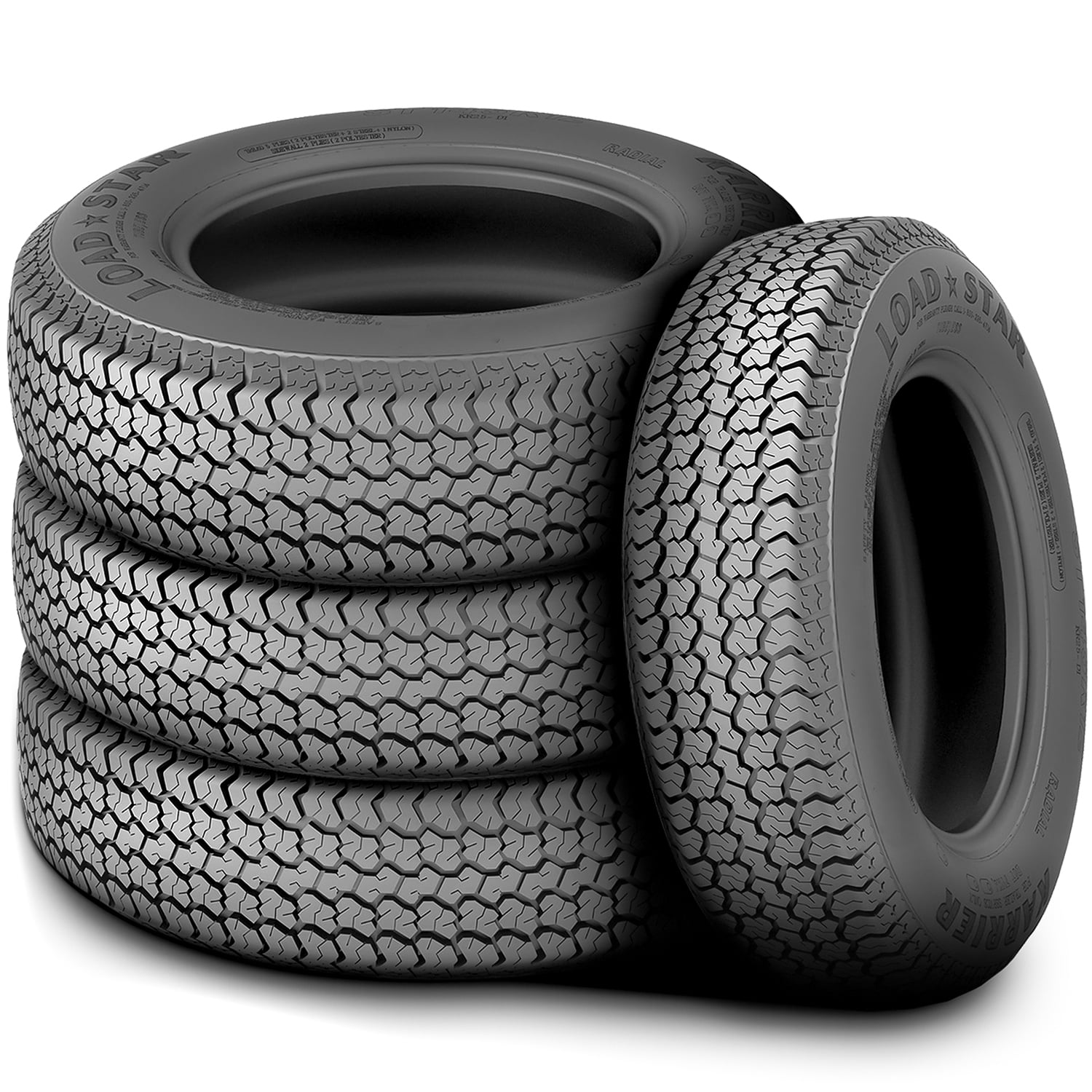 Loadstar K550 ST175/80D13 Trailer Tire (8 Ply, Load Range D) x8wxf