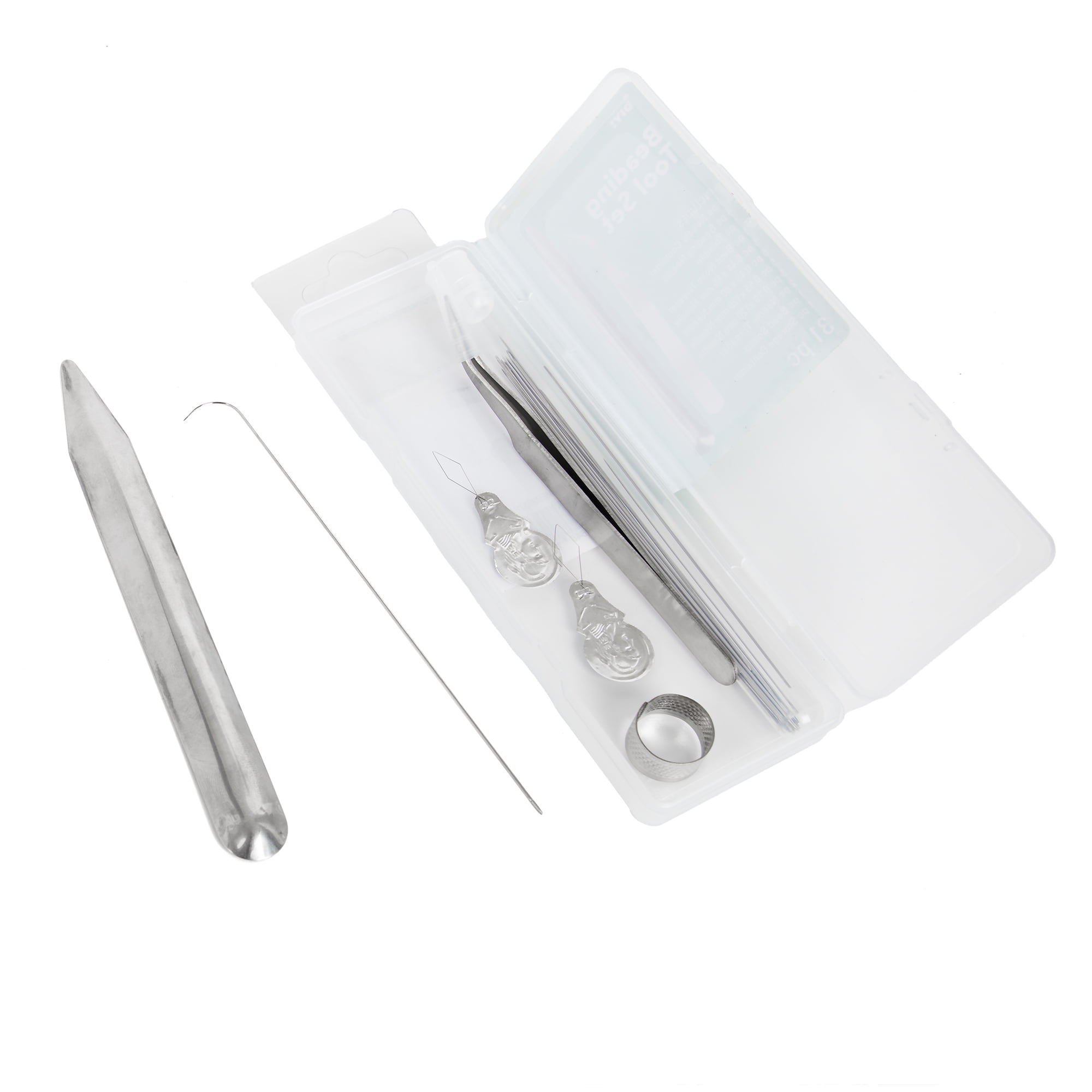 Cousin DIY Beading Tool Set with Portable Storage Case (31 Piece) 7y4gh