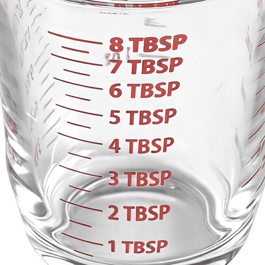 Generic Glass Measuring Cup (Clear, 4 oz) zbvhi