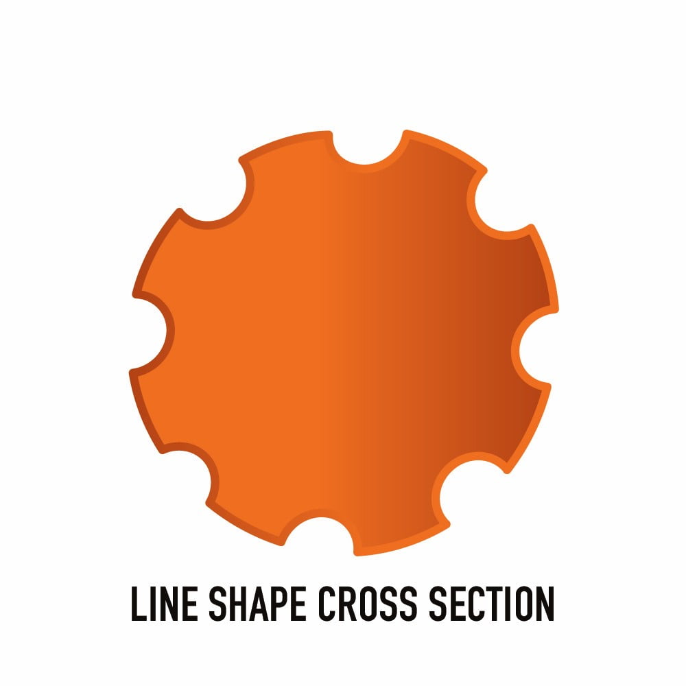 Shakespeare All Purpose String Trimmer Line (Orange, 0.095 in x 50 ft) 8mqnd - Image 4