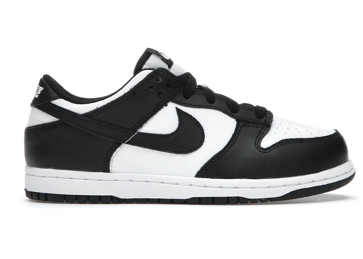 Nike Dunk Low Retro Casual Sneakers (White/Black, 10 Toddler) 91mw1