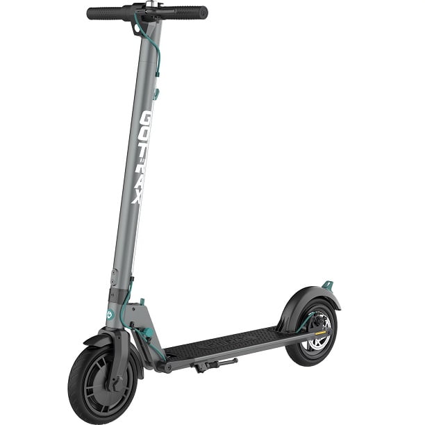 GOTRAX Rival Plus Electric Scooter Portable Commuter with LED Display and Air-filled Tires (Black, 8.5 in) ep5h4