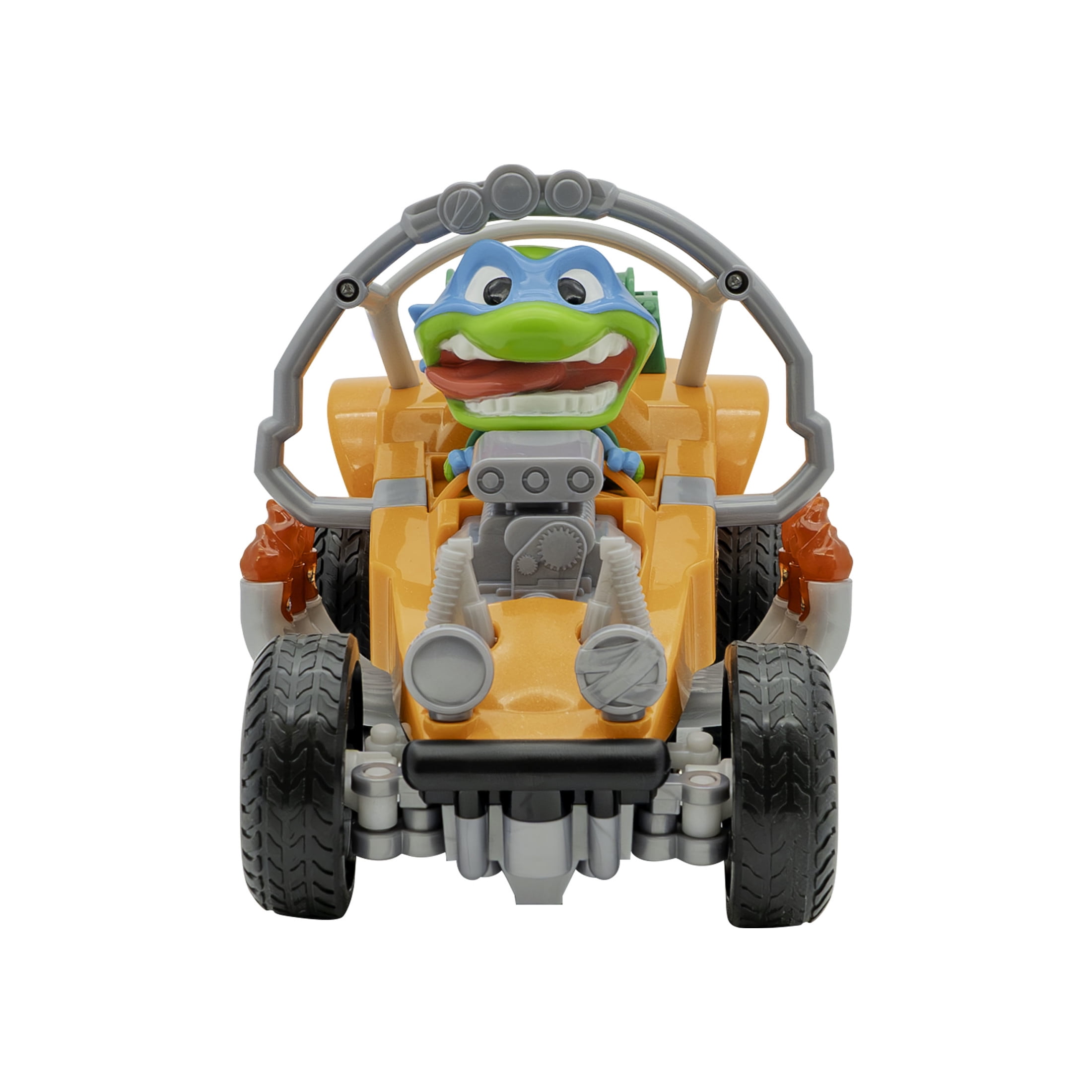 Teenage Mutant Ninja Turtles Leo's Roll Over RC Vehicle (Blue, 10 in) whv41