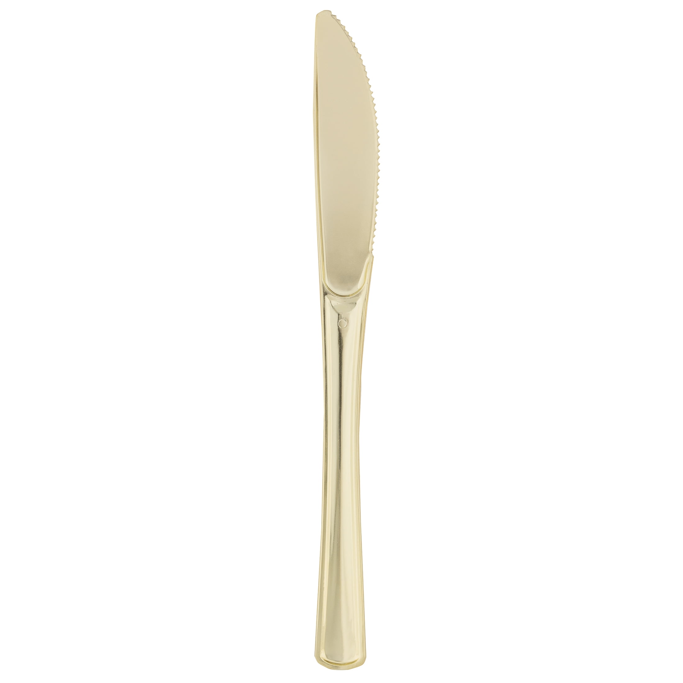 Way To Celebrate Disposable Metallic Plastic Cutlery Set (Black and Gold, 24 Count) 1ulz8