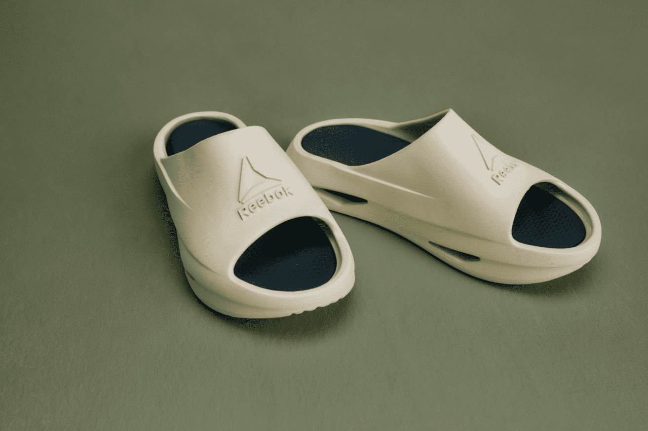 Reebok Men's Molded Slip On Slide Sandals (White, 10 US) ejp80 - Image 6