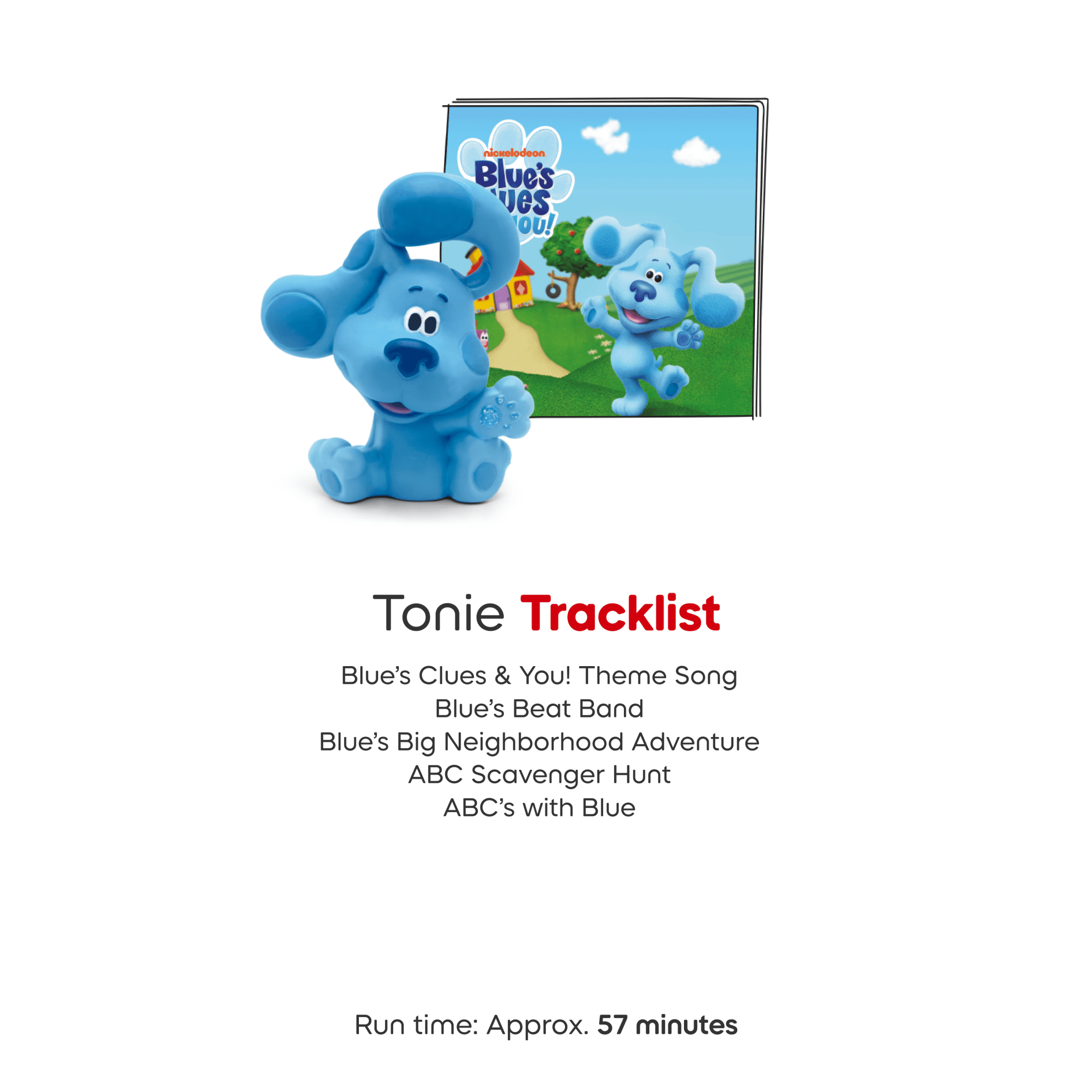 tonies Blue's Clues & You Audio Toy Figurine (Blue, 1 ct) v0ktv
