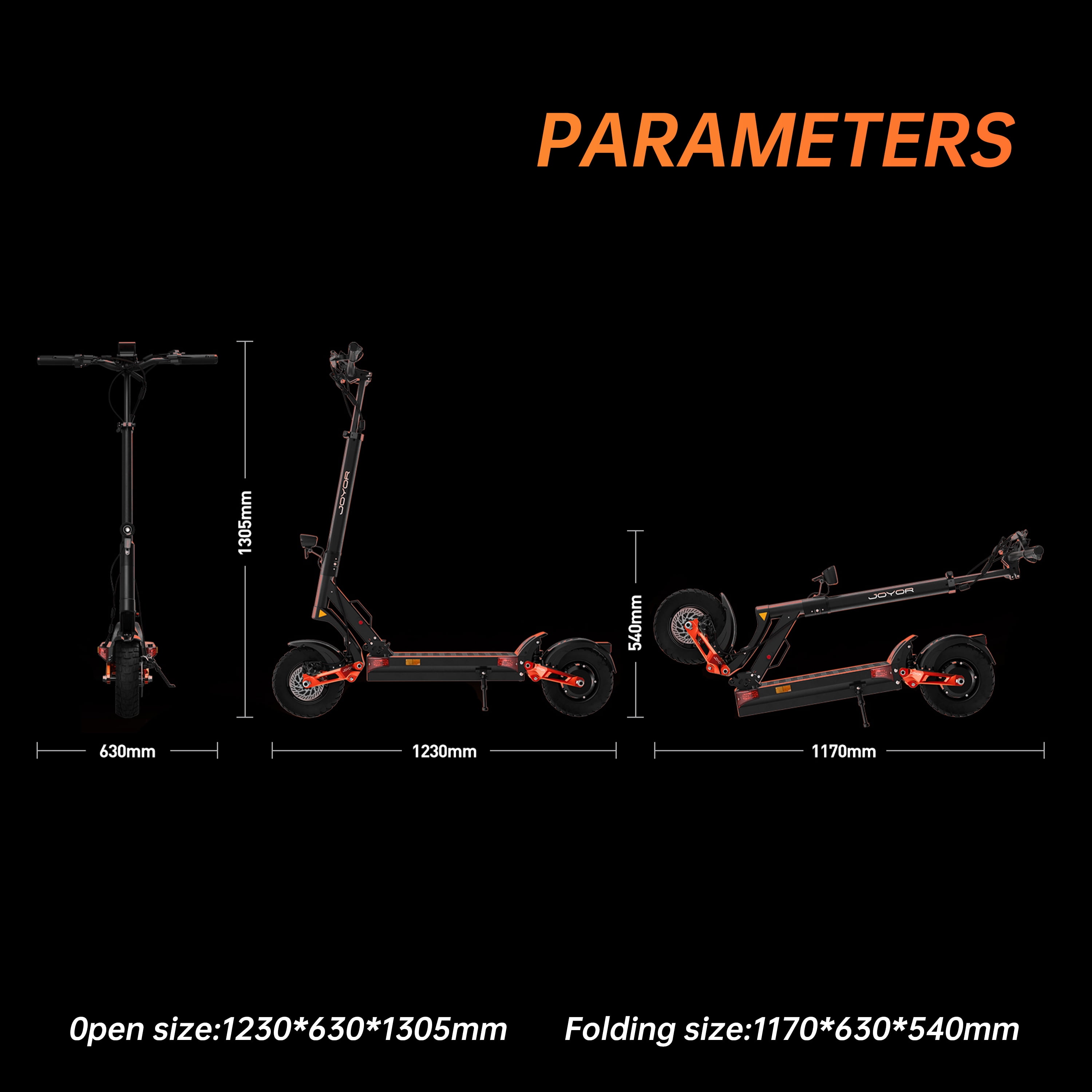 REDDYDY Electric Scooter for Adults, 2000W Dual Motor Off-Road Commuter, Hydraulic Brakes & Dual Suspension (Black, 10 in Tires) dea2y