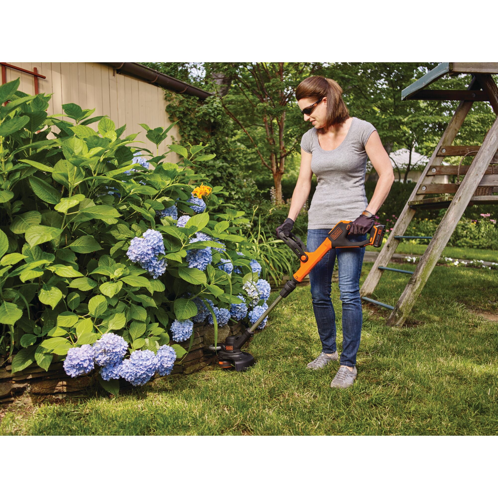 BLACK+DECKER 20V MAX Cordless String Trimmer and Edger Kit (Black, 12 in) iptol
