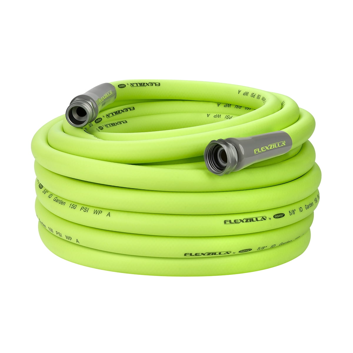 Flexzilla Garden Hose, Heavy-Duty All-Weather Flexible Water Hose (Green, 5/8 in x 75 ft) j87xr