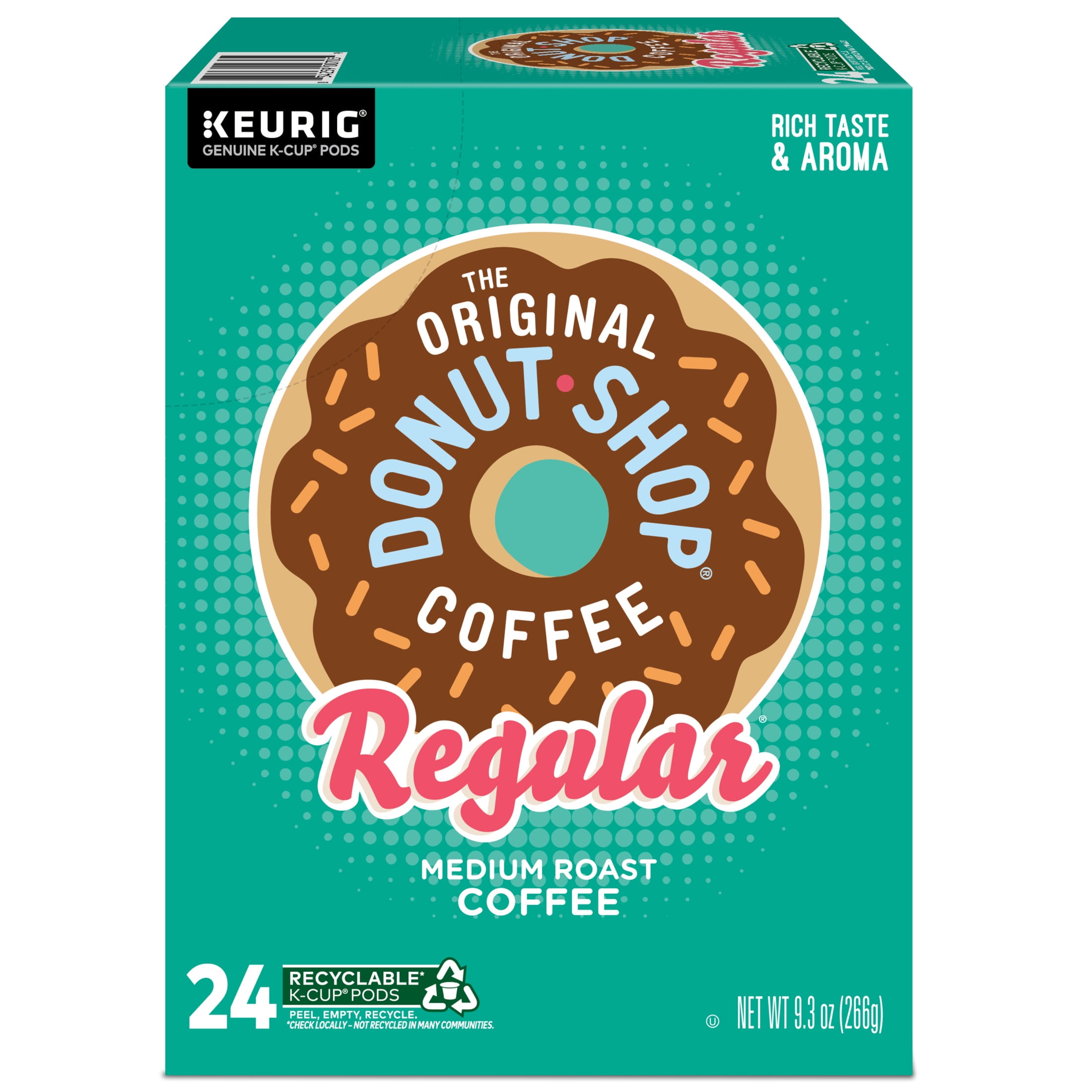 The Original Donut Shop Medium Roast Coffee K-Cup Pods (Regular, 96 Count) kbssc