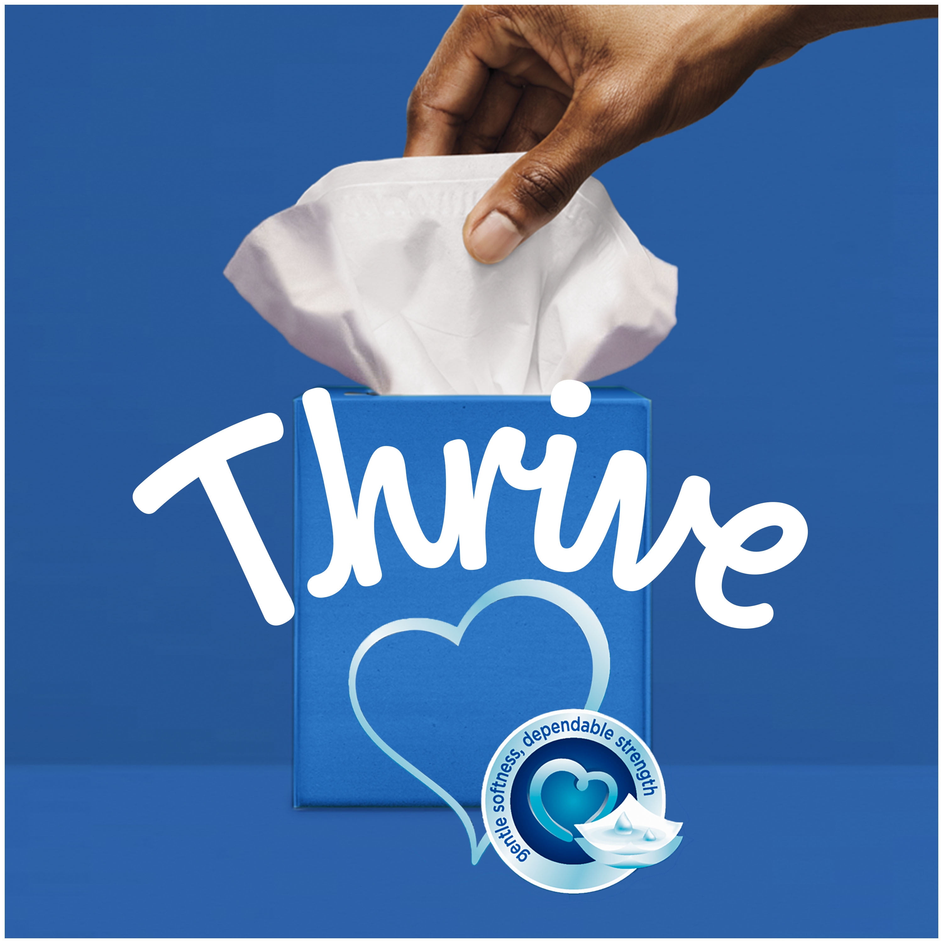 Kleenex Trusted Care Everyday Facial Tissues, 2-Ply Soft & Absorbent Paper Tissues (White, 6 Flat Boxes, 864 Total Tissues) 33nbe