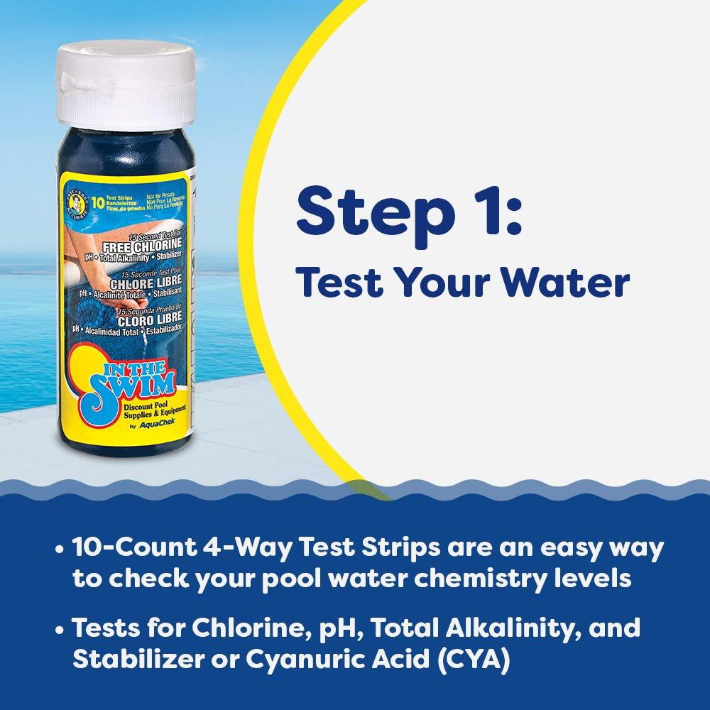 In The Swim Pool Cleaning Super Start-up Kit Maintenance Supplies (30,000 Gallons) poev2