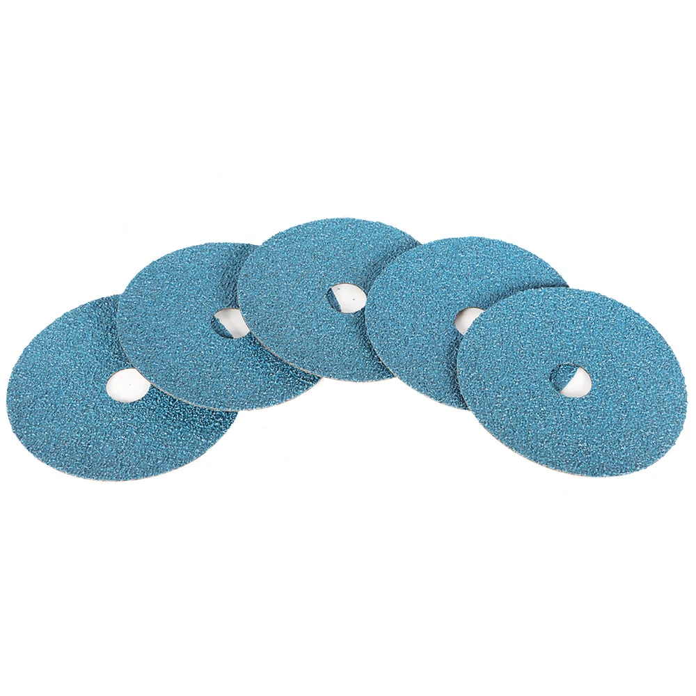 Knack Zirconia Resin Fiber Sanding and Grinding Discs (36 Grit, 4.5 in x 0.875 in, 25 Pack) k8tue