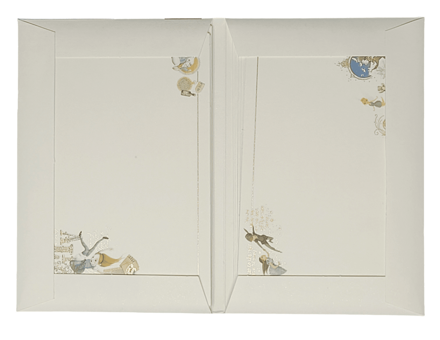 Kartos Favole Fairy Tales Stationery Portfolio Set (10 Cards and Envelopes, 5.31 in x 3.35 in) e88gi