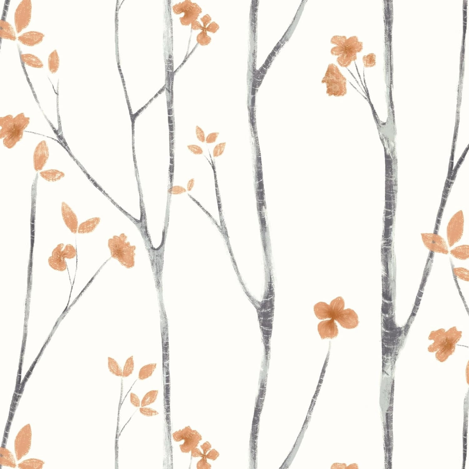 Generic Peel and Stick Wallpaper Self-Adhesive Vinyl Roll for Wall Decor (Orange, 16.14 in x 393.7 in) 4wg91