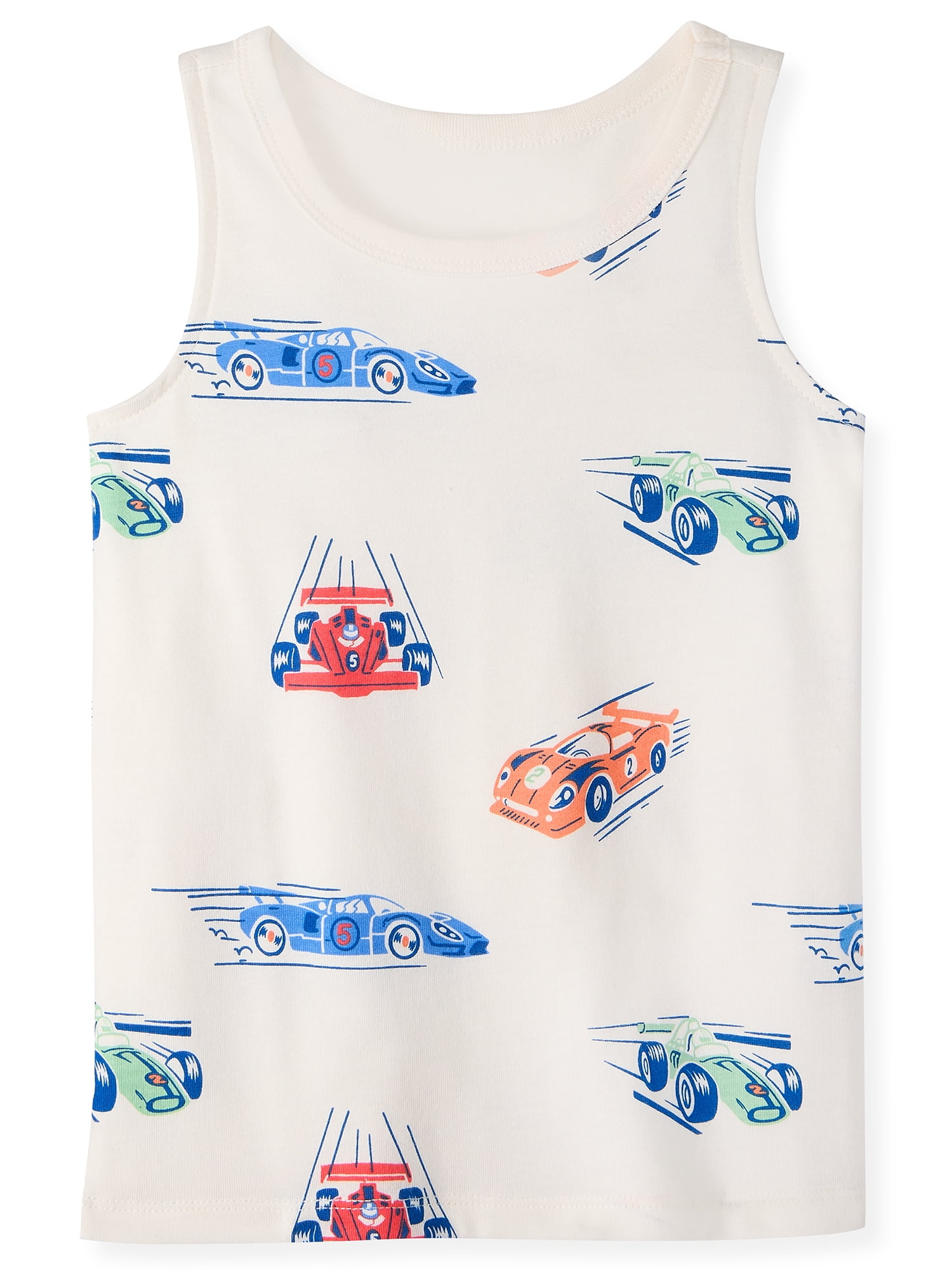 Garanimals Baby and Toddler Boy 6-Piece Mix and Match Outfit Set (Blue, 0-6T) 2shlq