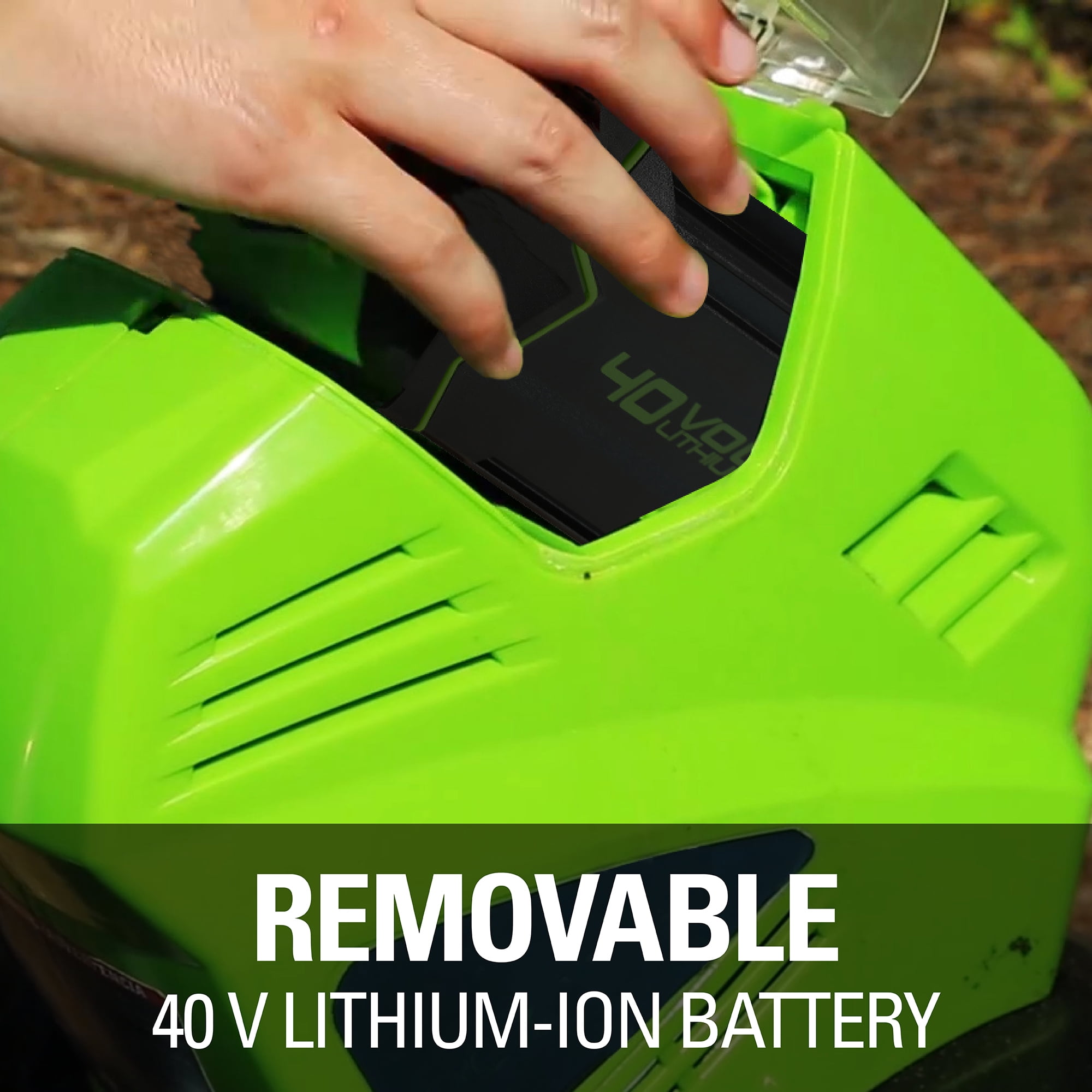 Greenworks 40V Cordless Cultivator and Tiller with 4.0Ah Battery and Charger (Green, 10 in) adbmh