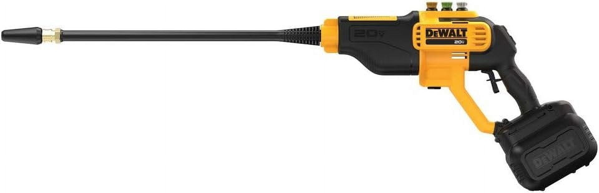 DEWALT 20V MAX Cordless Pressure Washer, 550 PSI, 1.0 GPM, Battery and Charger Included o66pw