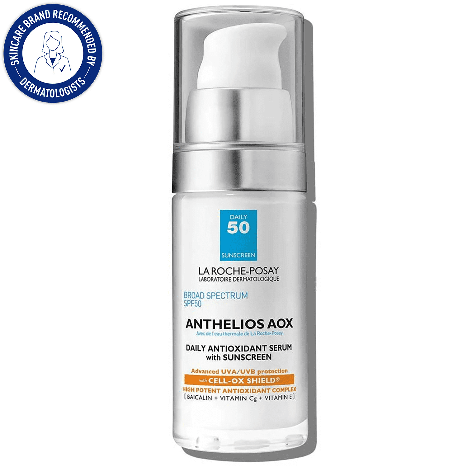 La Roche-Posay Anthelios AOX Daily Antioxidant Serum with SPF 50 Sunscreen (1.0 fl oz) mkvtm