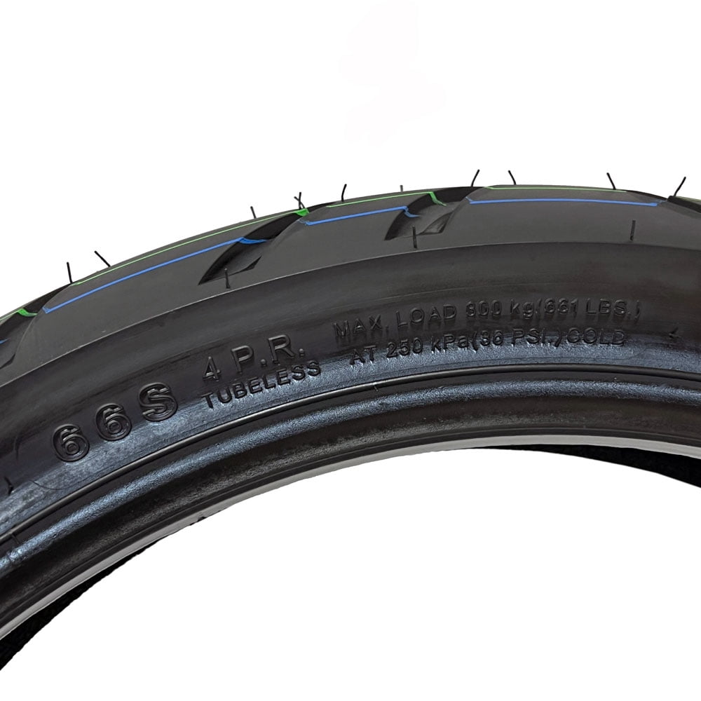 Cordial Motorcycle Rear Tire 150/60-17 Street Tread Pattern for Cruiser Touring (Black, 150/60-17) fh4nf