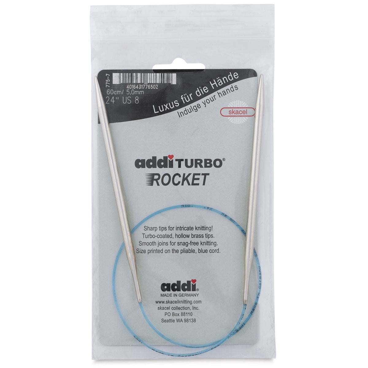 Addi Turbo Rocket Circular Knitting Needles (Size 8, 24 in) ugsxf