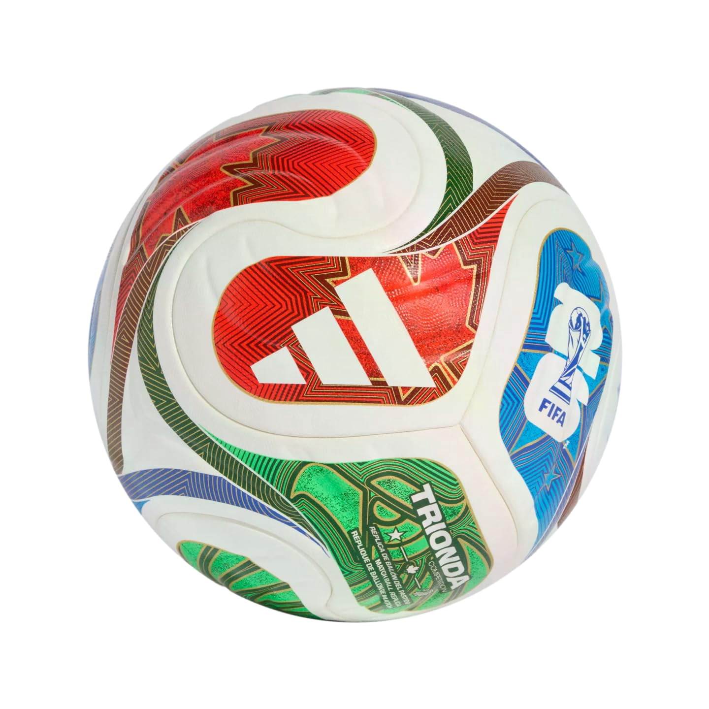 adidas FIFA World Cup 26 Trionda Competition Soccer Ball (Blue, Size 5) vgcdh