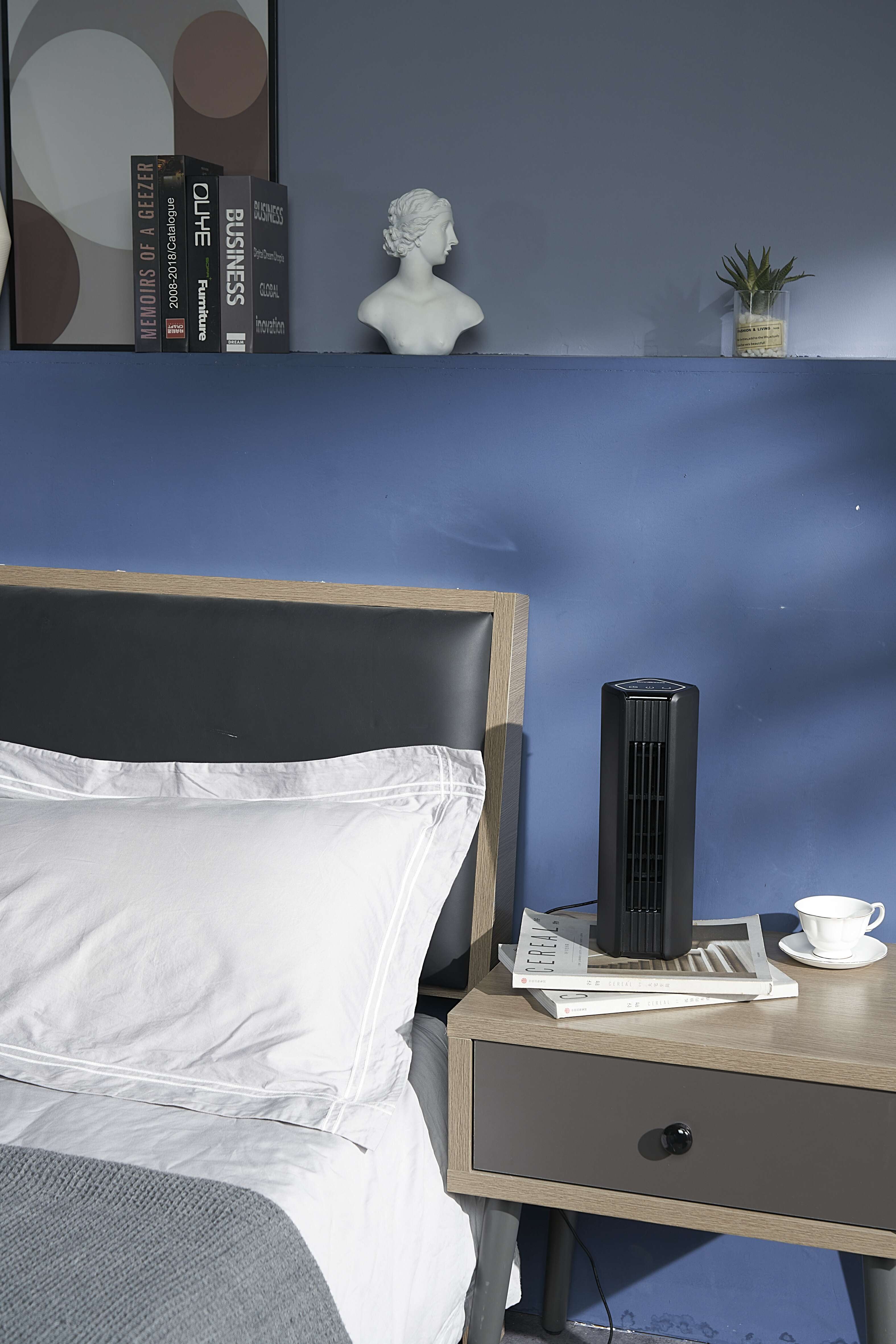 Mainstays Mini Tower Fan (Black, 12 in) 4szsq