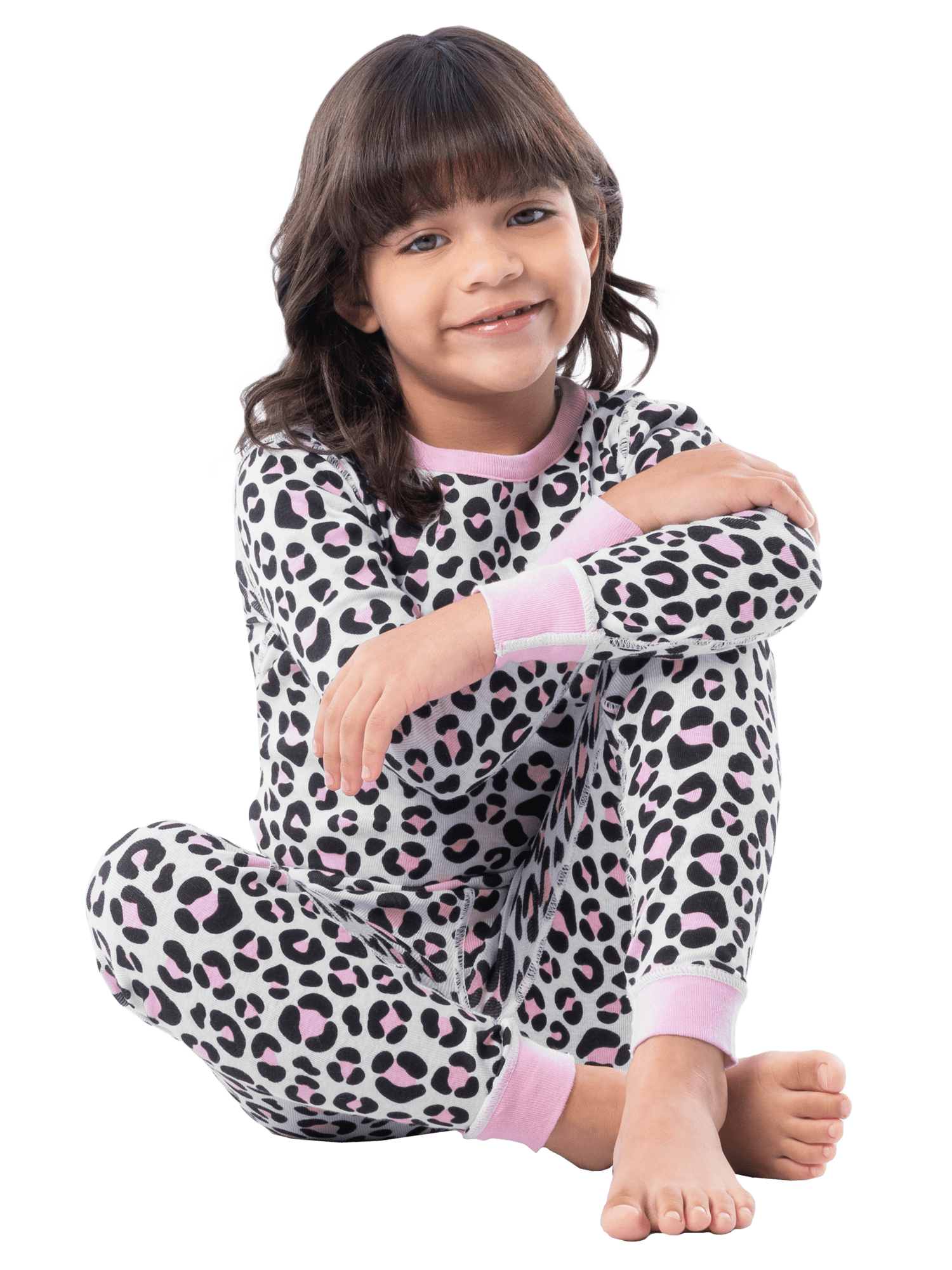 Fruit of the Loom Girls Snug Fit Cotton Pajama Set (4-Piece, Sizes 4-12) iptme