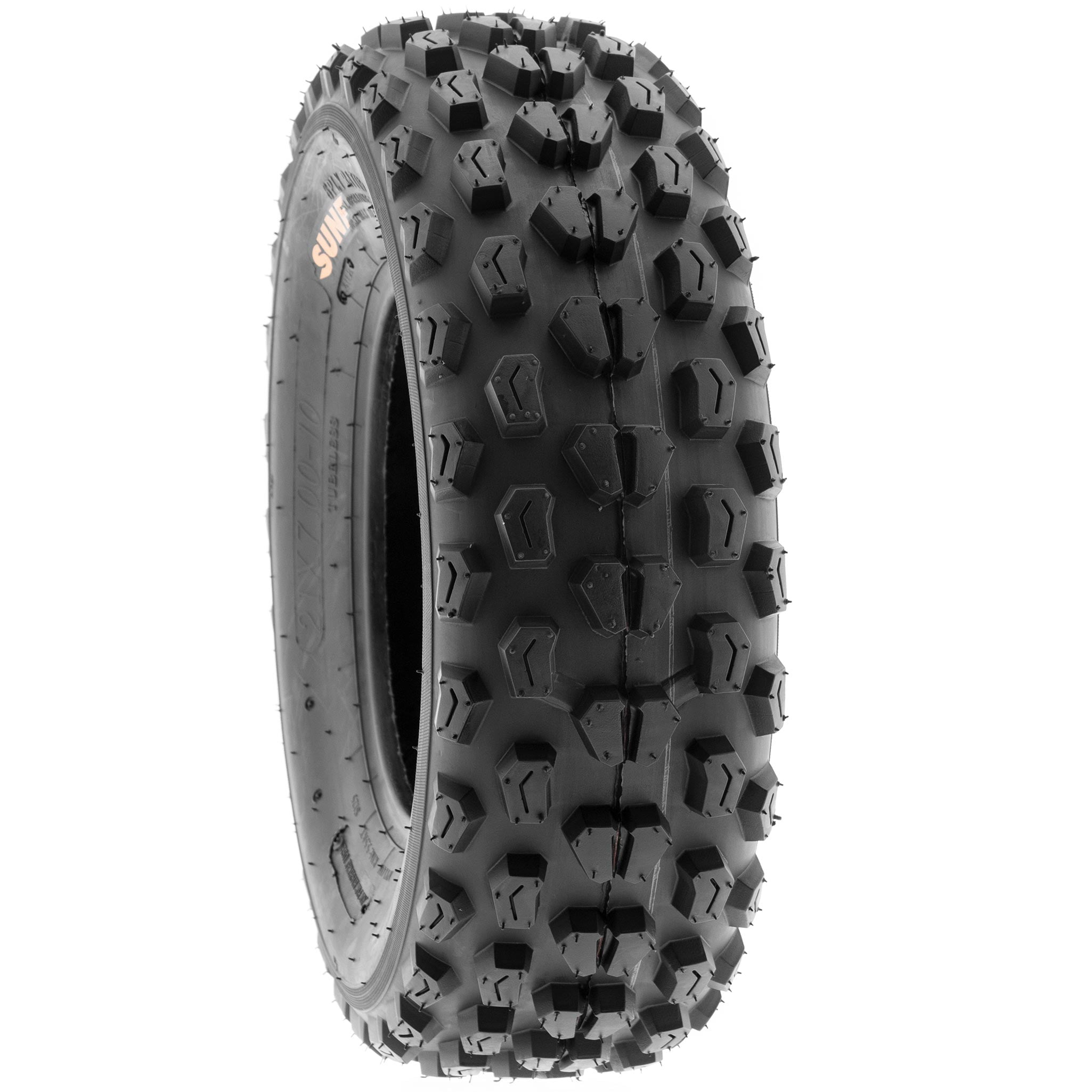 SUNF A017 All-Terrain ATV UTV Tire 6-Ply Rated Off-Road Quad Performance (22x7-10) hwaku