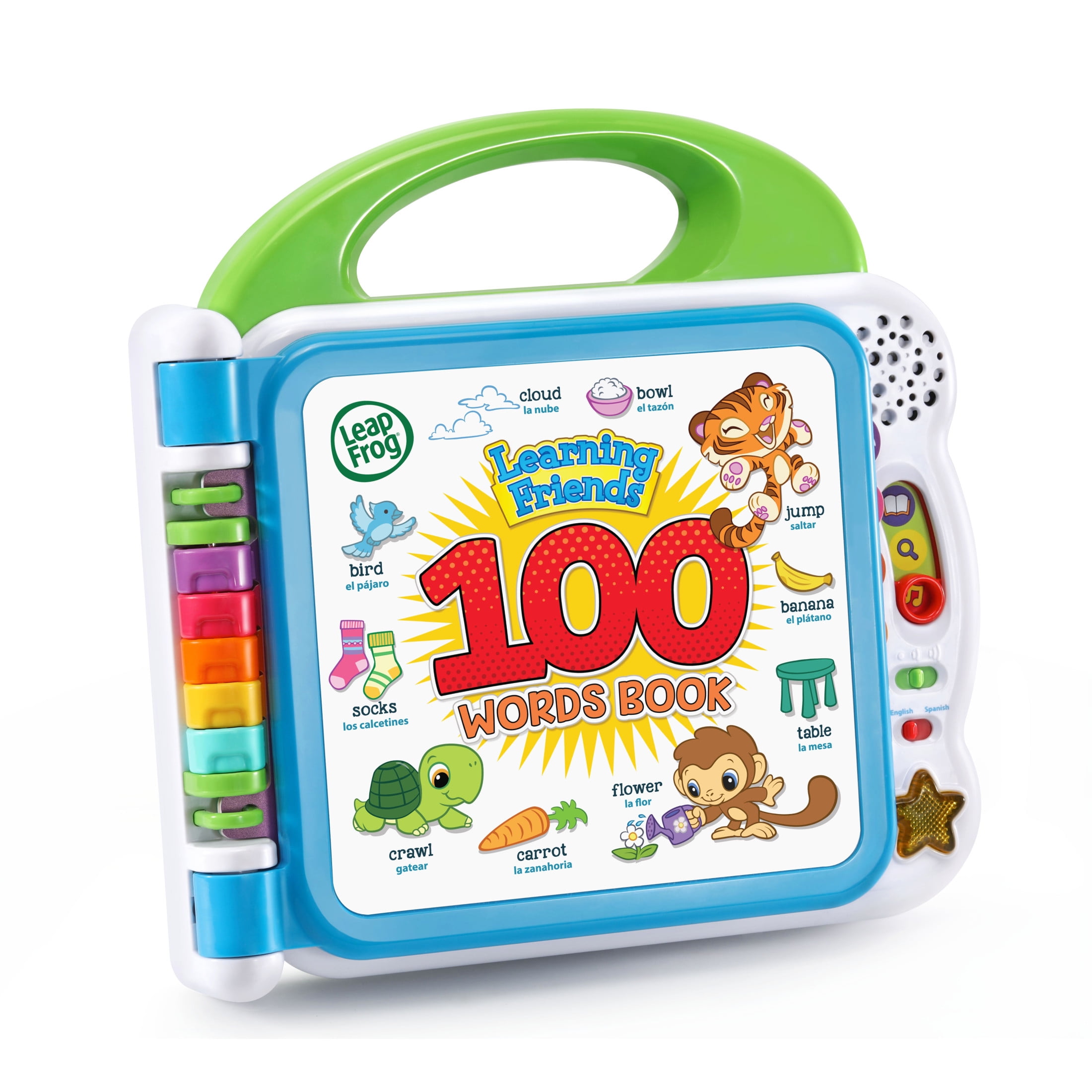 LeapFrog Learning Friends 100 Words Bilingual Electronic Book (English and Spanish, 1 Unit) q12mv