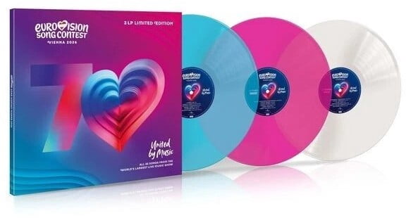 Universal Uk Eurovision Song Contest Vienna 2026 Soundtrack (Blue & Pink Vinyl, 2 LP) 65dla