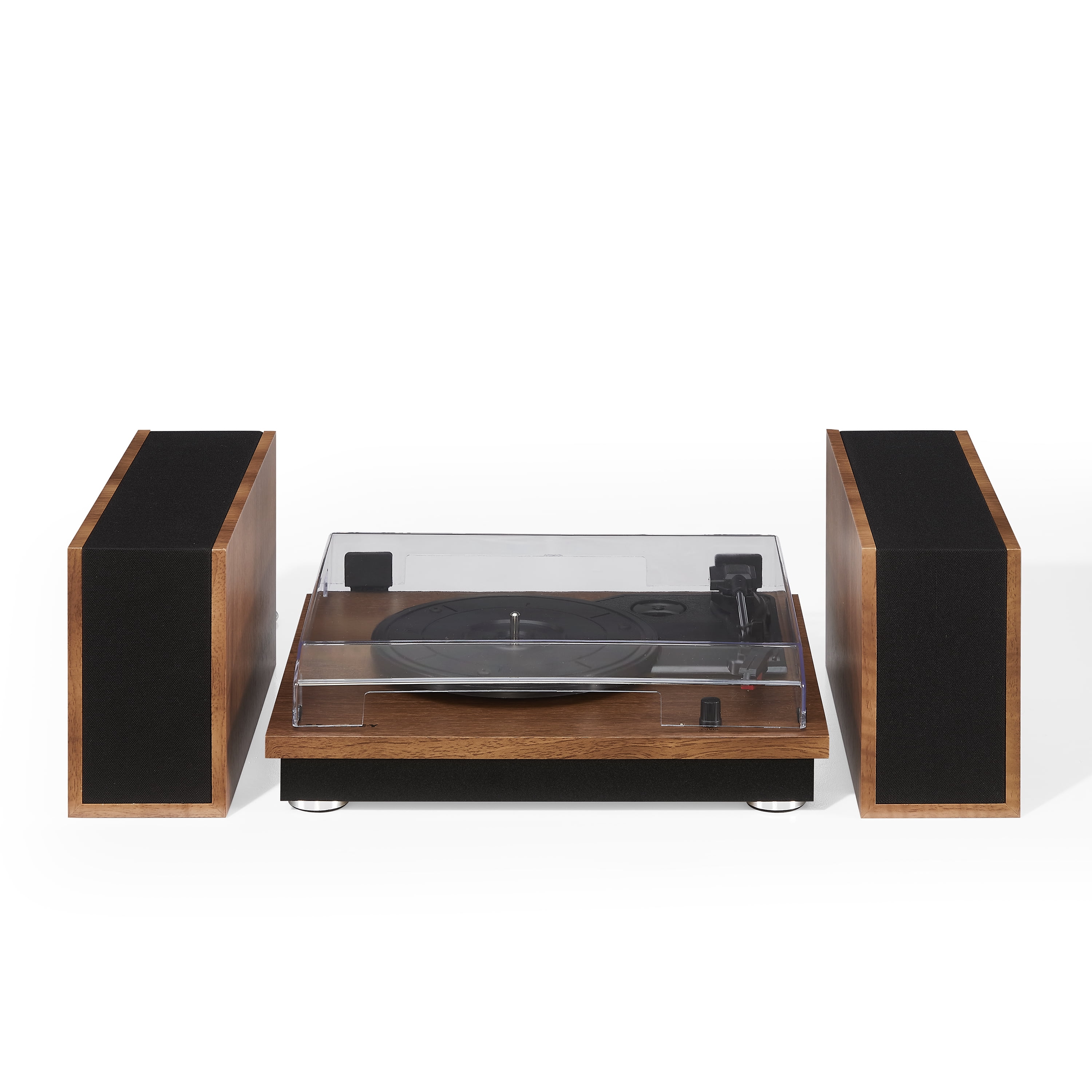 Crosley Riff Bluetooth Vinyl Record Player with Speakers (3-Speed Turntable, 6 Modular Layouts) x6qj5