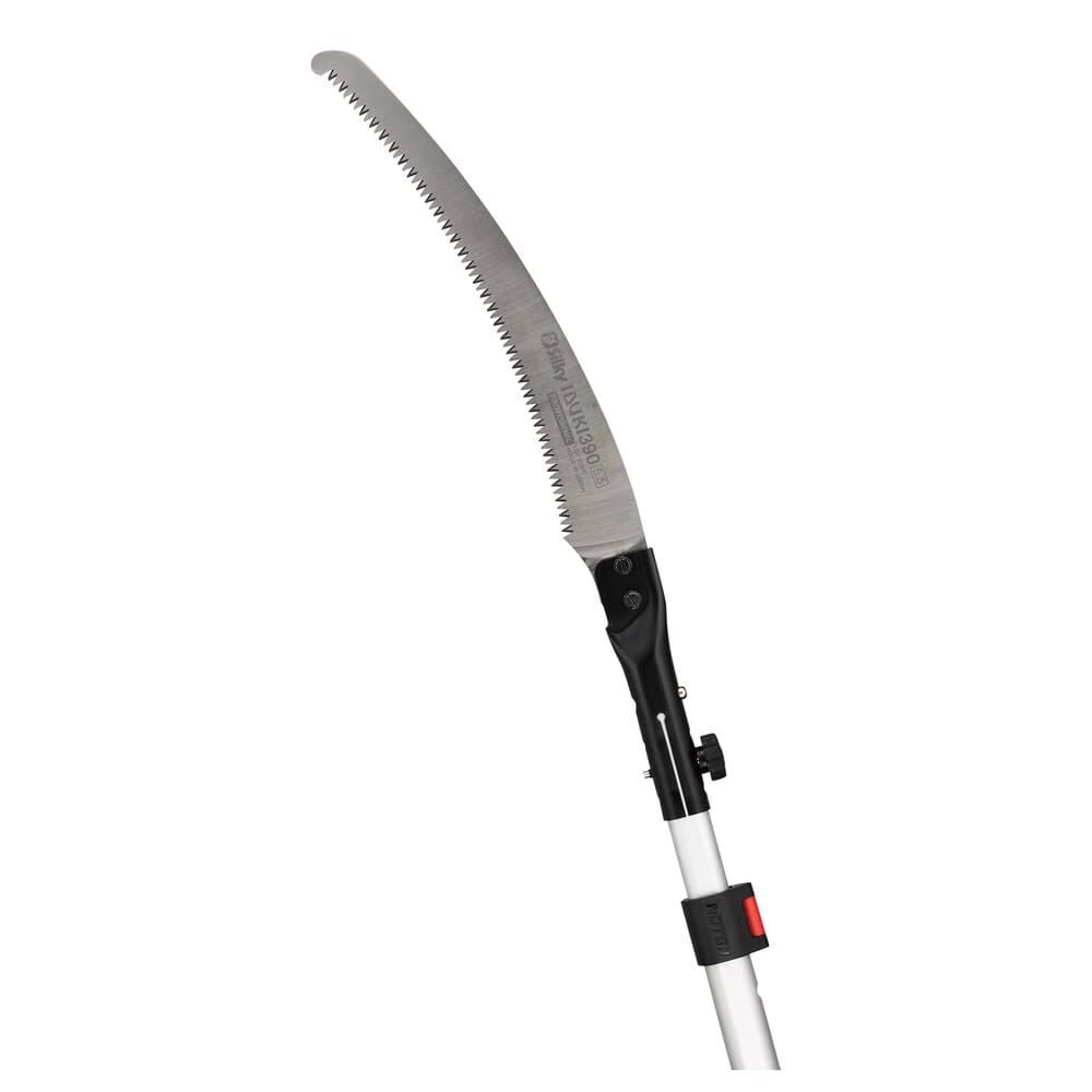 Notch Kiru 2-Section Telescoping Pole Saw with 15.4 in Blade (Silver, 13 ft) kozph