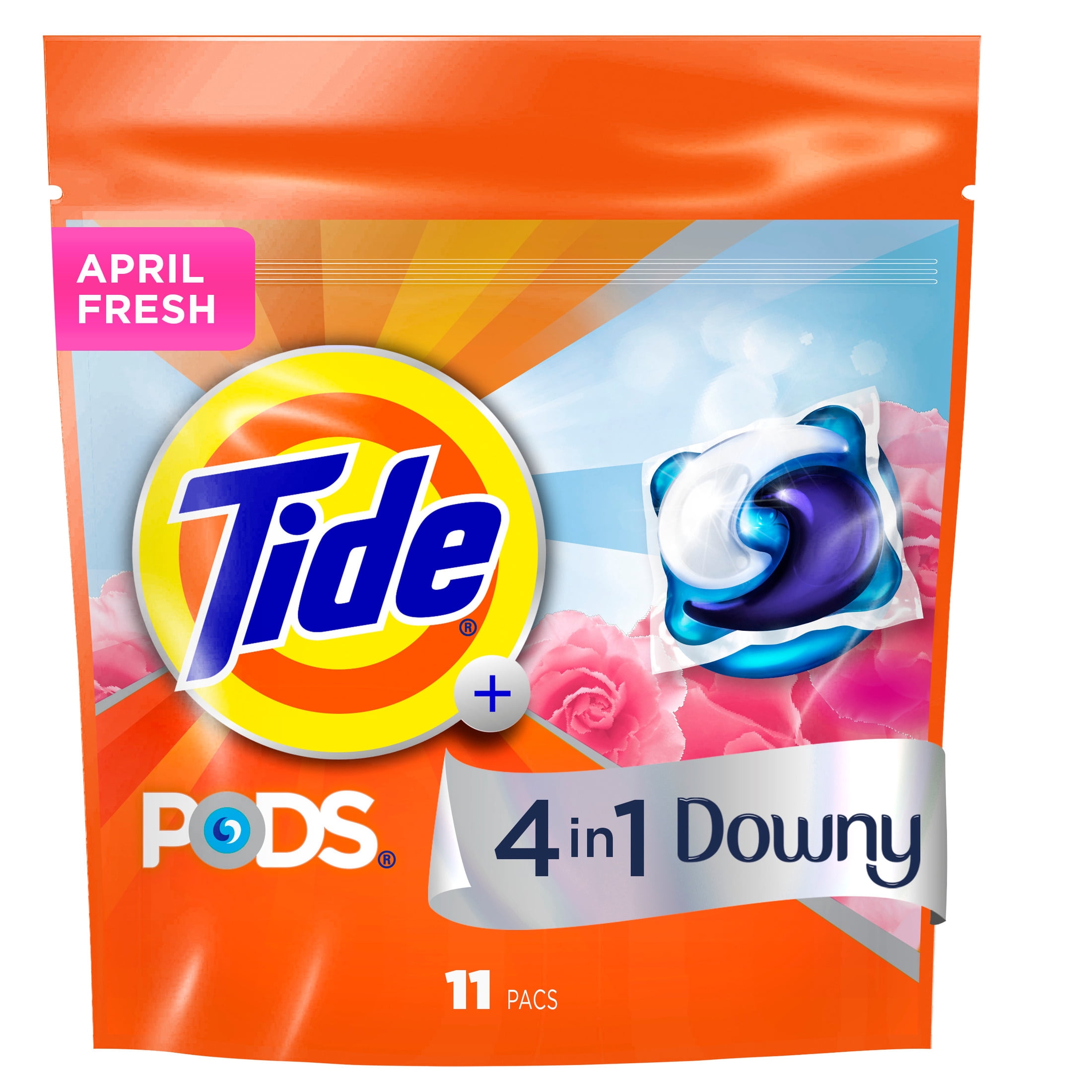 Tide PODS Laundry Detergent Pacs with Downy Freshness (11 Count) a7o17