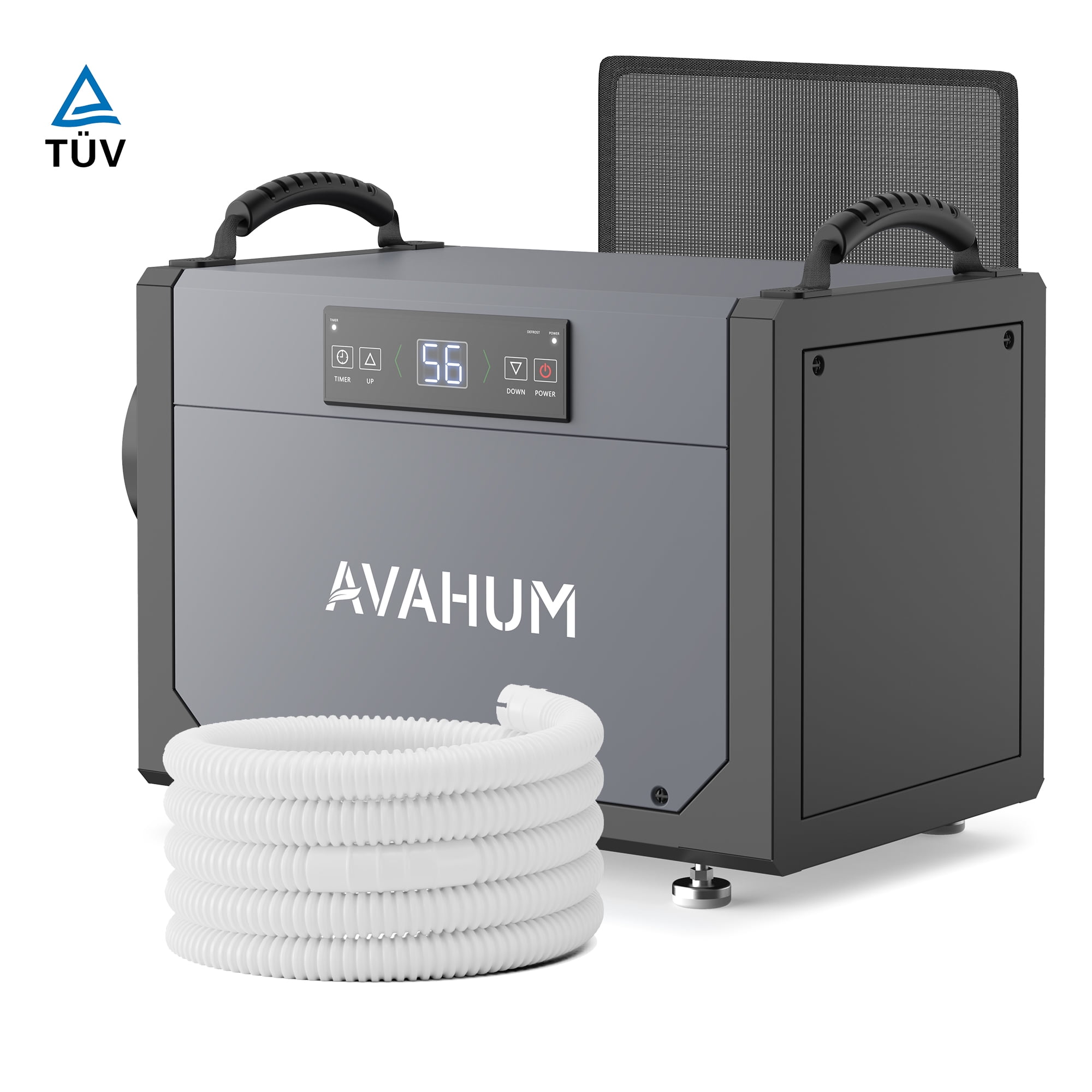 AVAHUM Commercial Dehumidifier for Basement and Crawl Space (Grey, 120 Pints) x645g