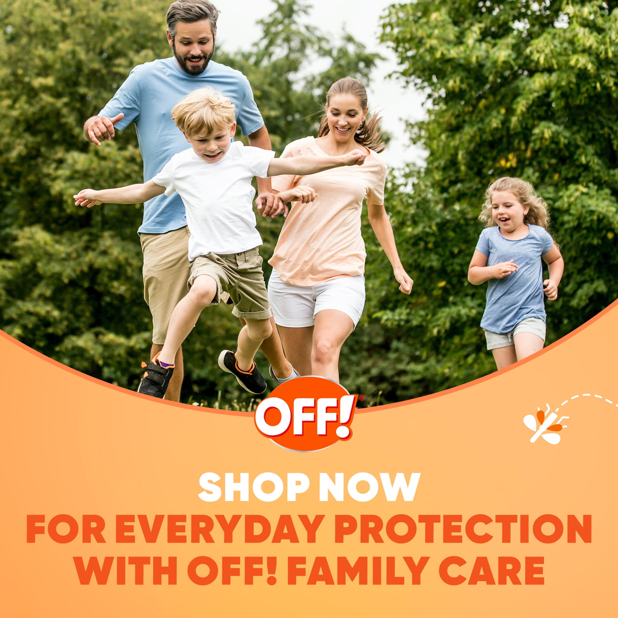 OFF! FamilyCare Insect Repellent, Smooth & Dry Formula, Long-Lasting Protection (Clear, 2.5 fl oz) ocr2k