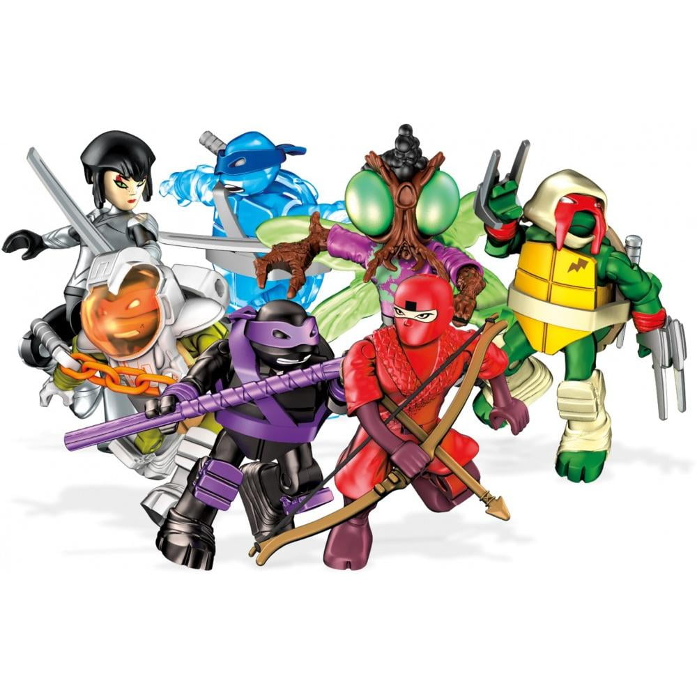 Mega Construx Teenage Mutant Ninja Turtles Micro Action Figure Set (1 Pack) 8js3d